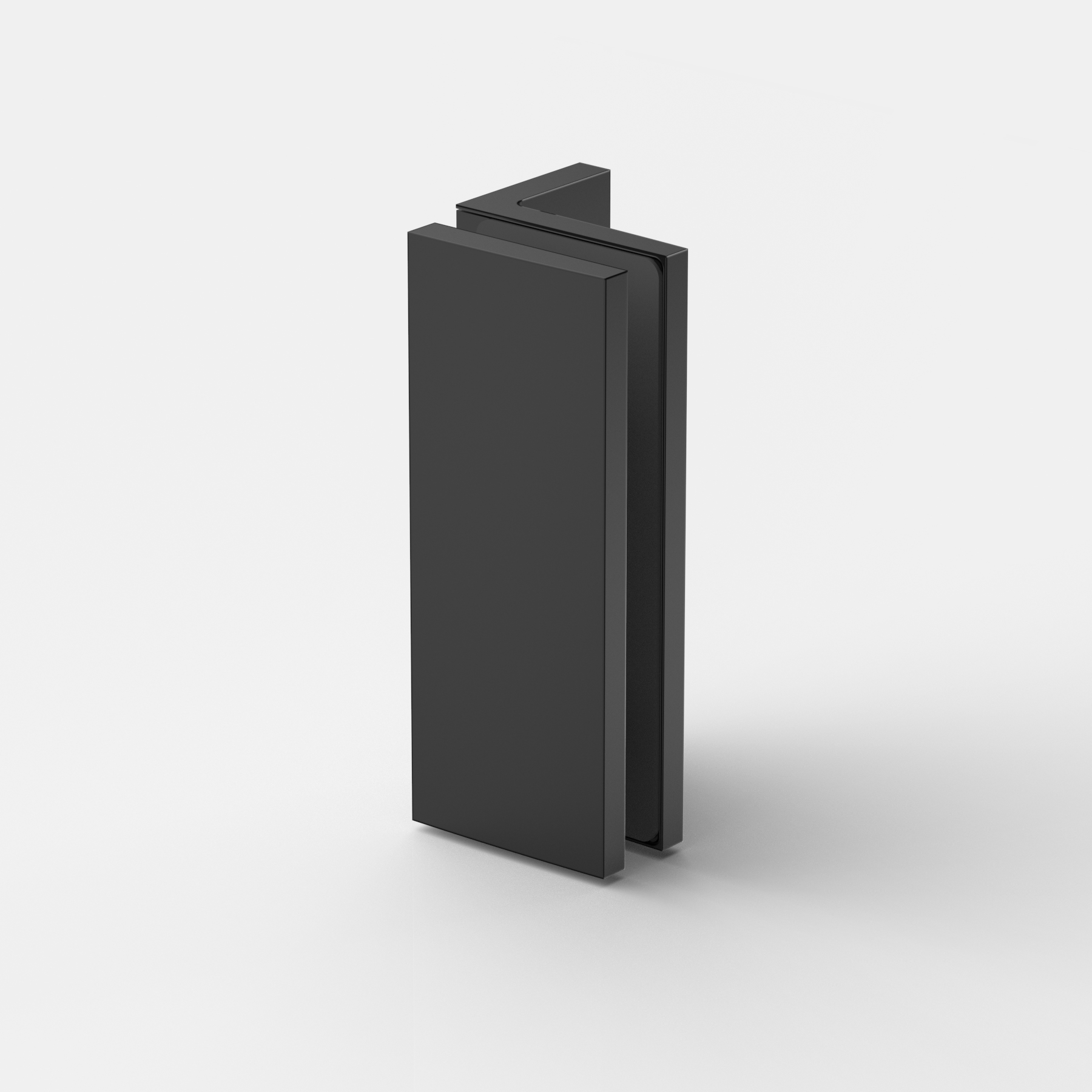 Angle bracket, glass-wall 90°