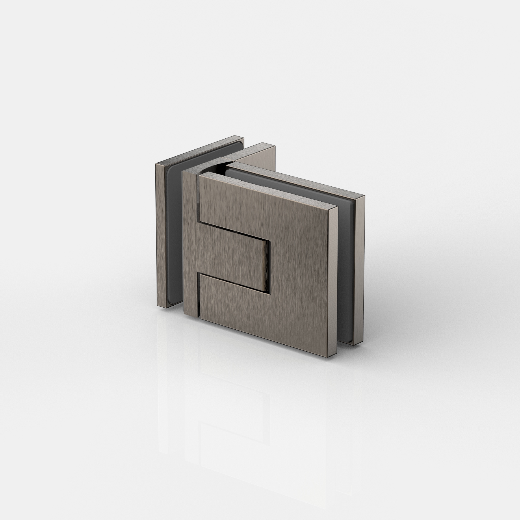 Pendeltürband Glas-Glas 90°