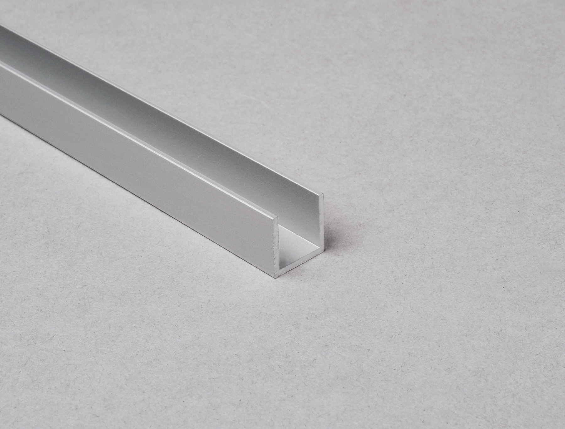 U-Profil, 10x10x10x1mm, max. 8mm
