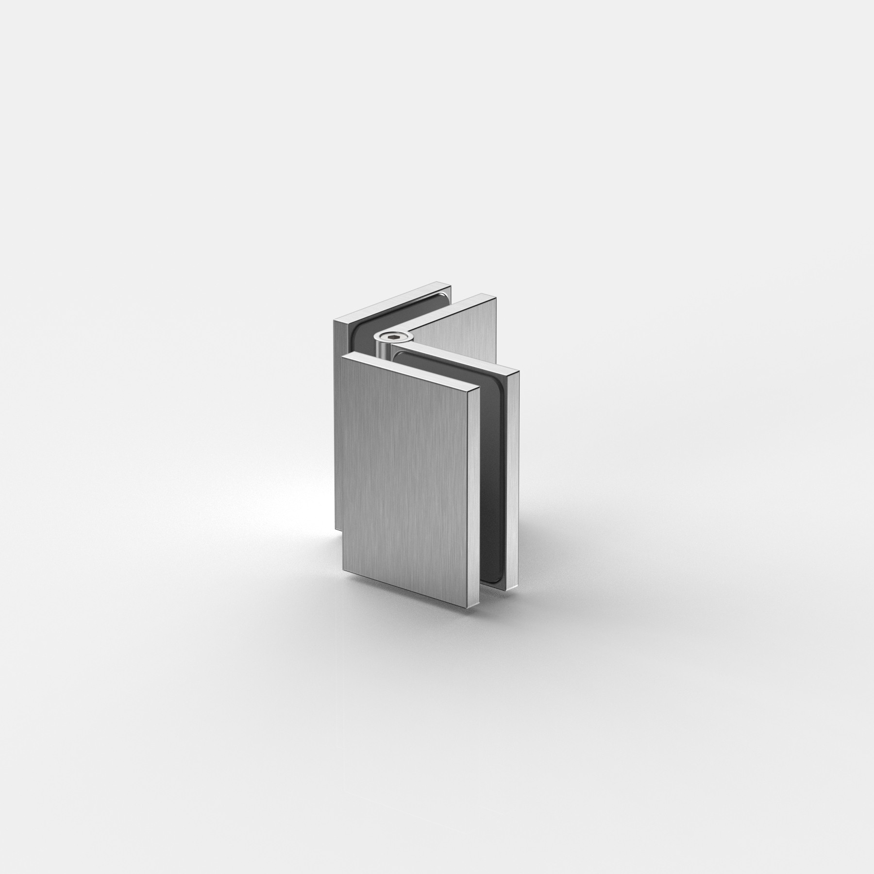 Winkelverbinder Glas-Glas 90°