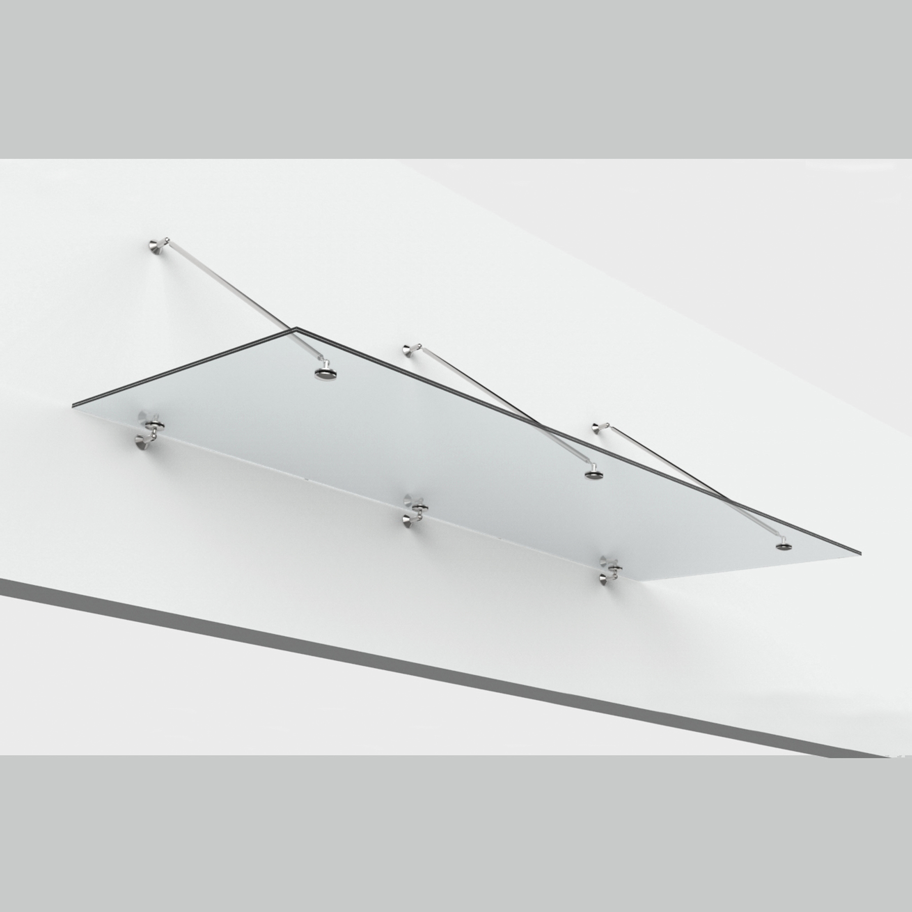 Vordachset Z-06, 3 Zugstangen, 17,52mm