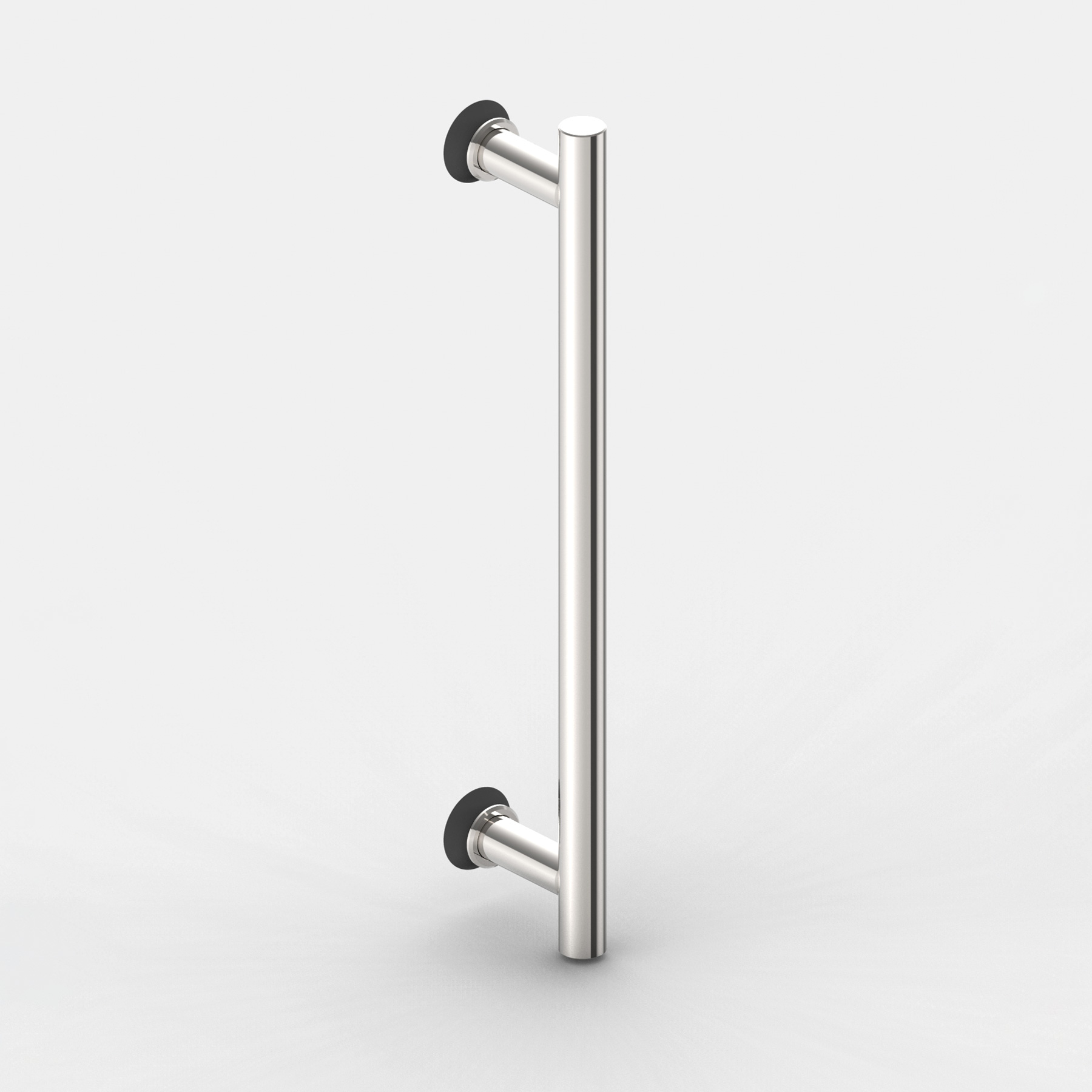 Door handle single sided, with handle piece