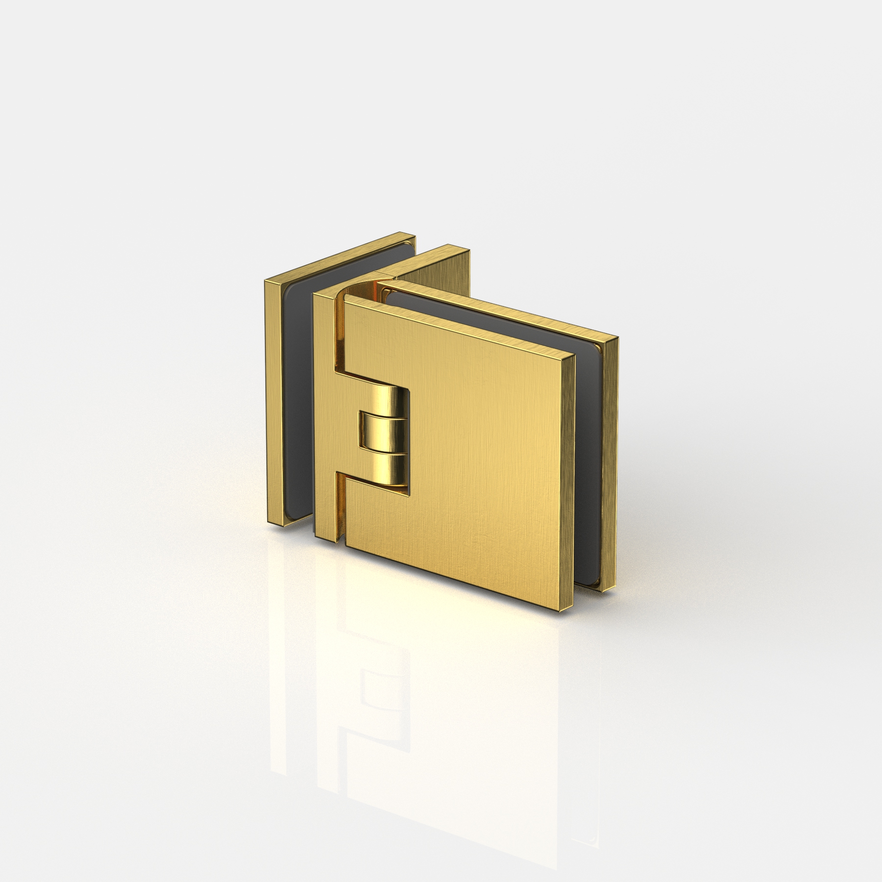 Pendeltürband Glas-Glas 90°