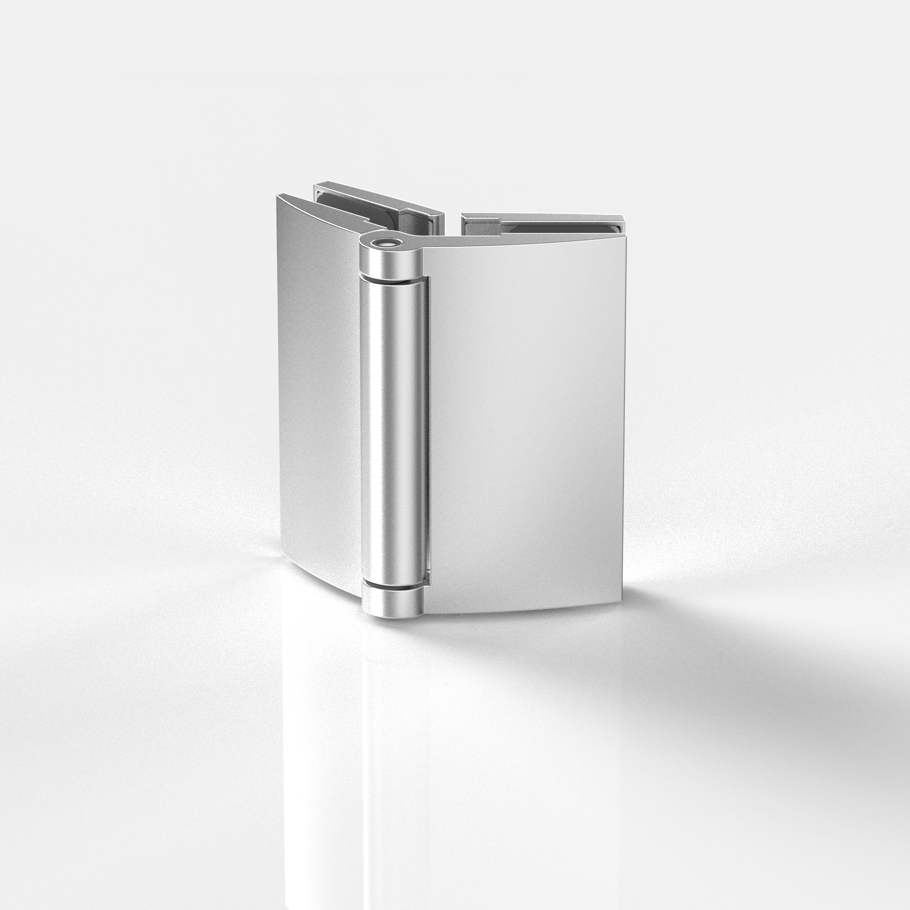 Anschlagtürband Glas-Glas 90°