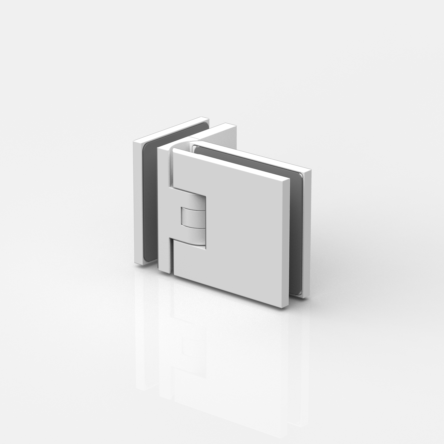 Pendeltürband Glas-Glas 90°