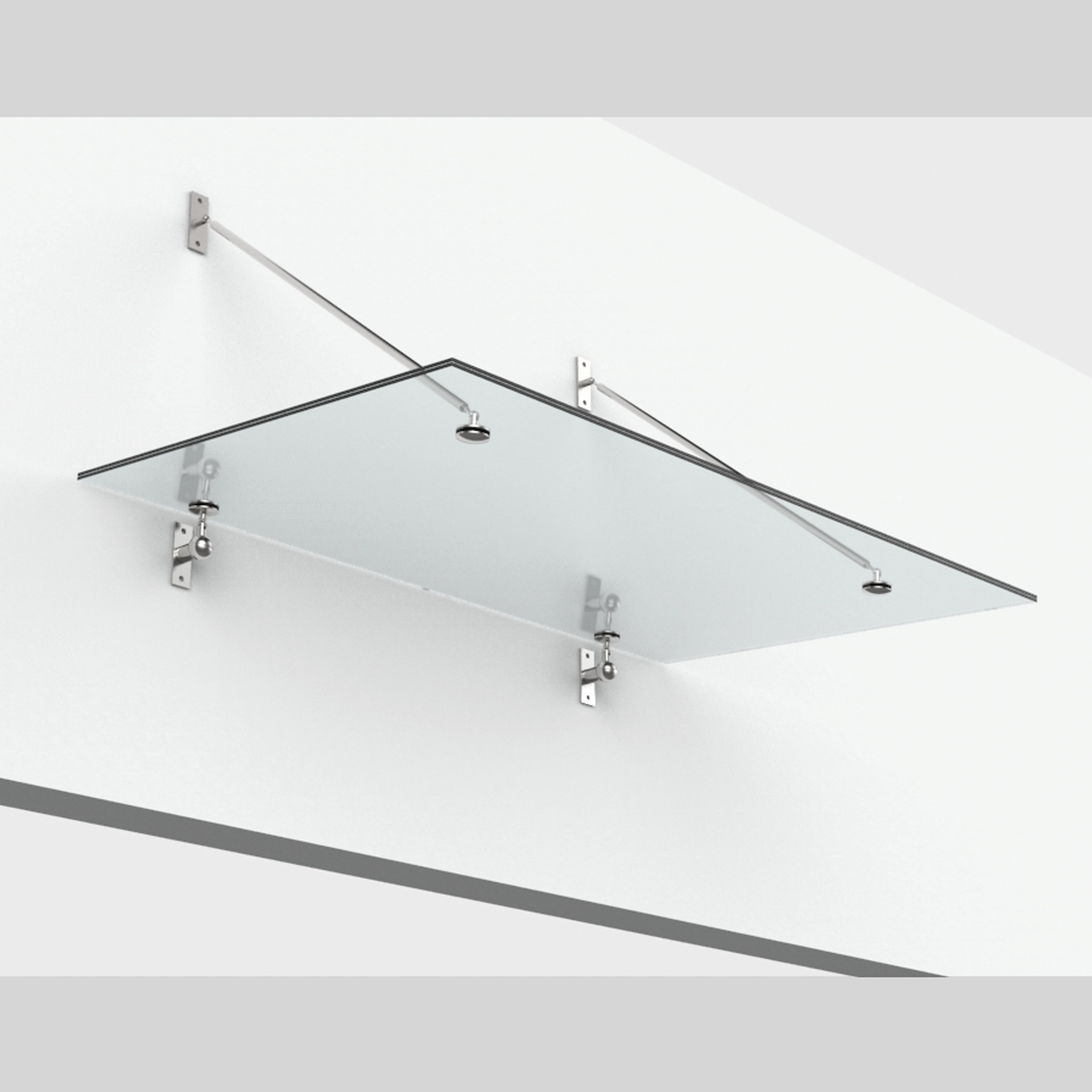 Vordachset Z-04, 2 Zugstangen, 13,52mm