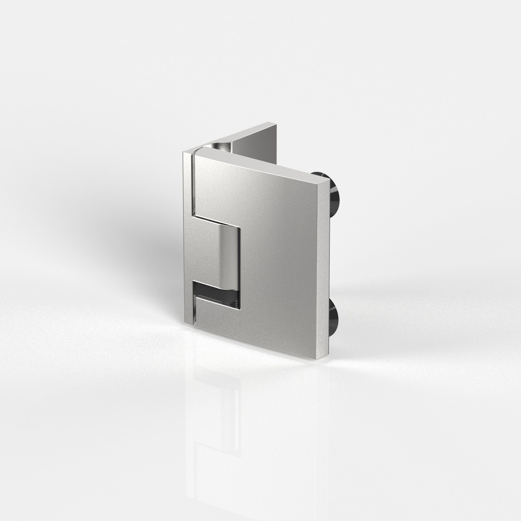 Hebe-Senk-Pendeltürband, flächenbündig, Glas-Wand 90°