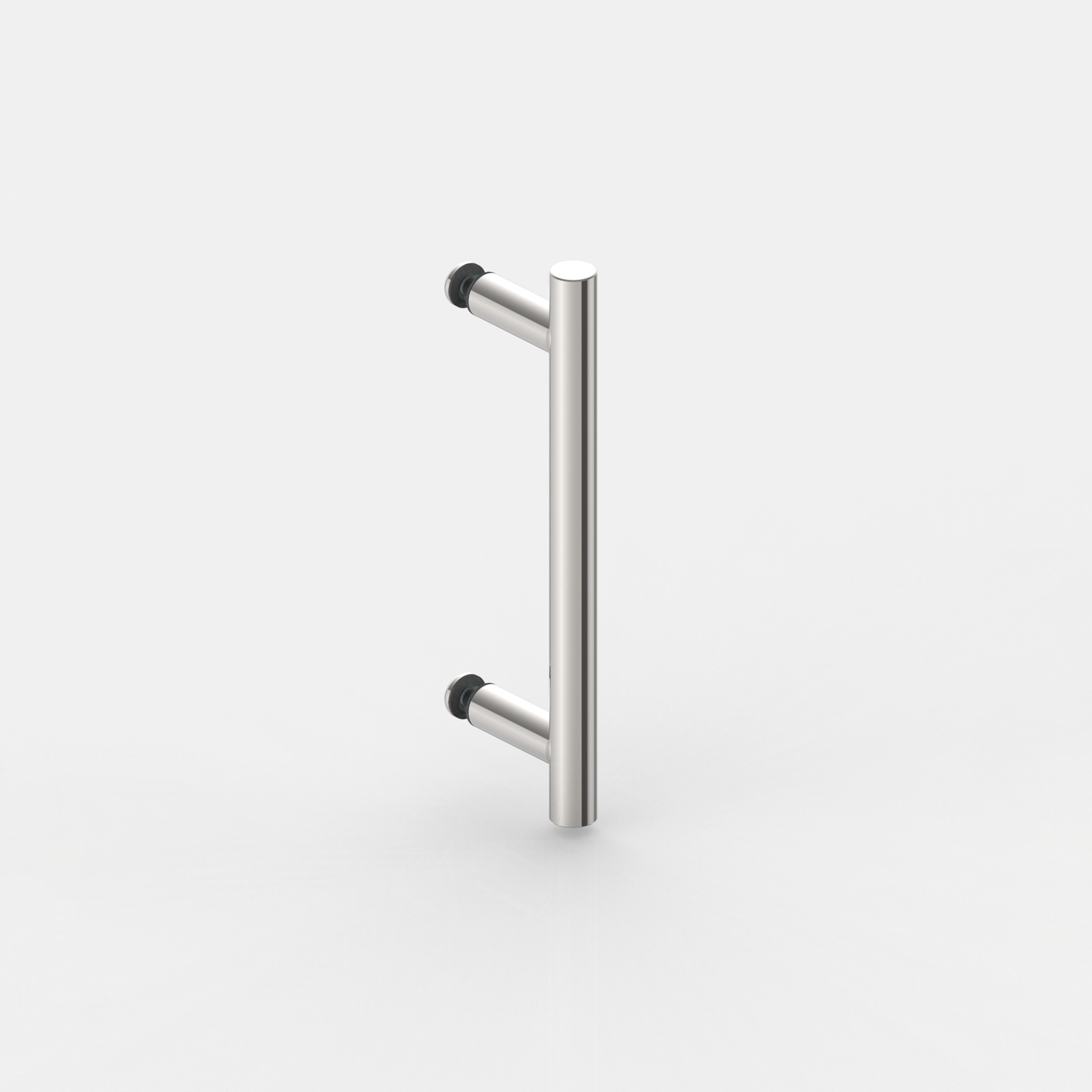 Door handle single sided, with handle piece