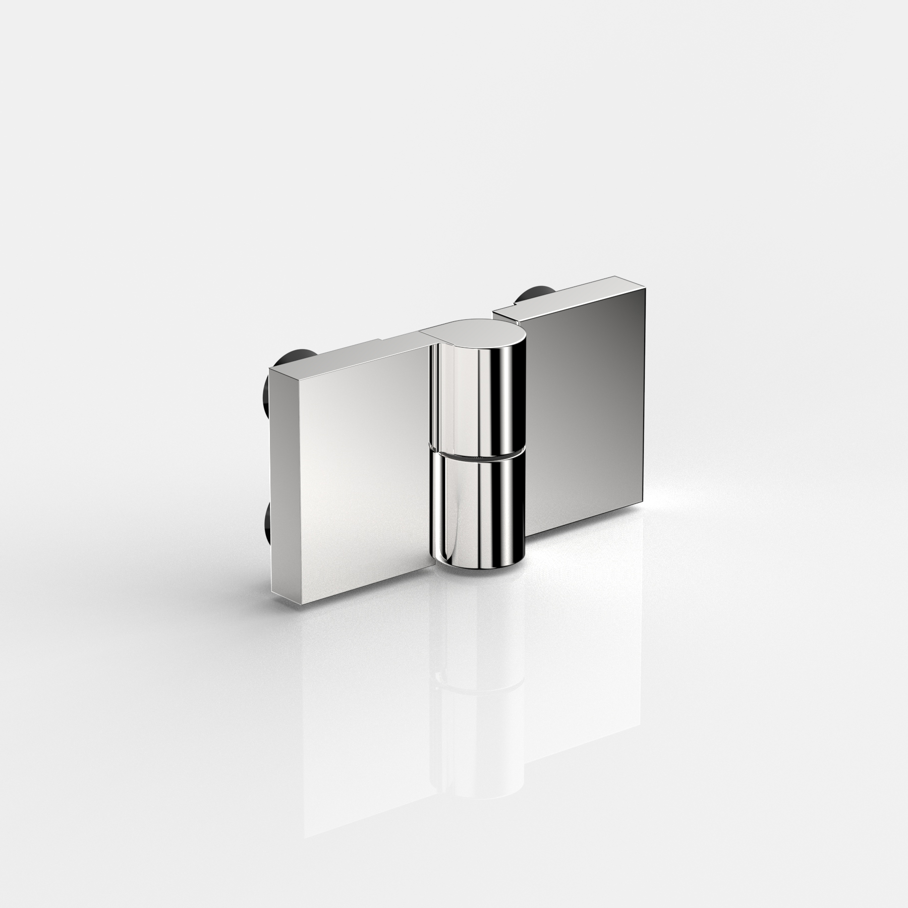 Hebe-Senk-Anschlagtürband, Glas-Glas180°