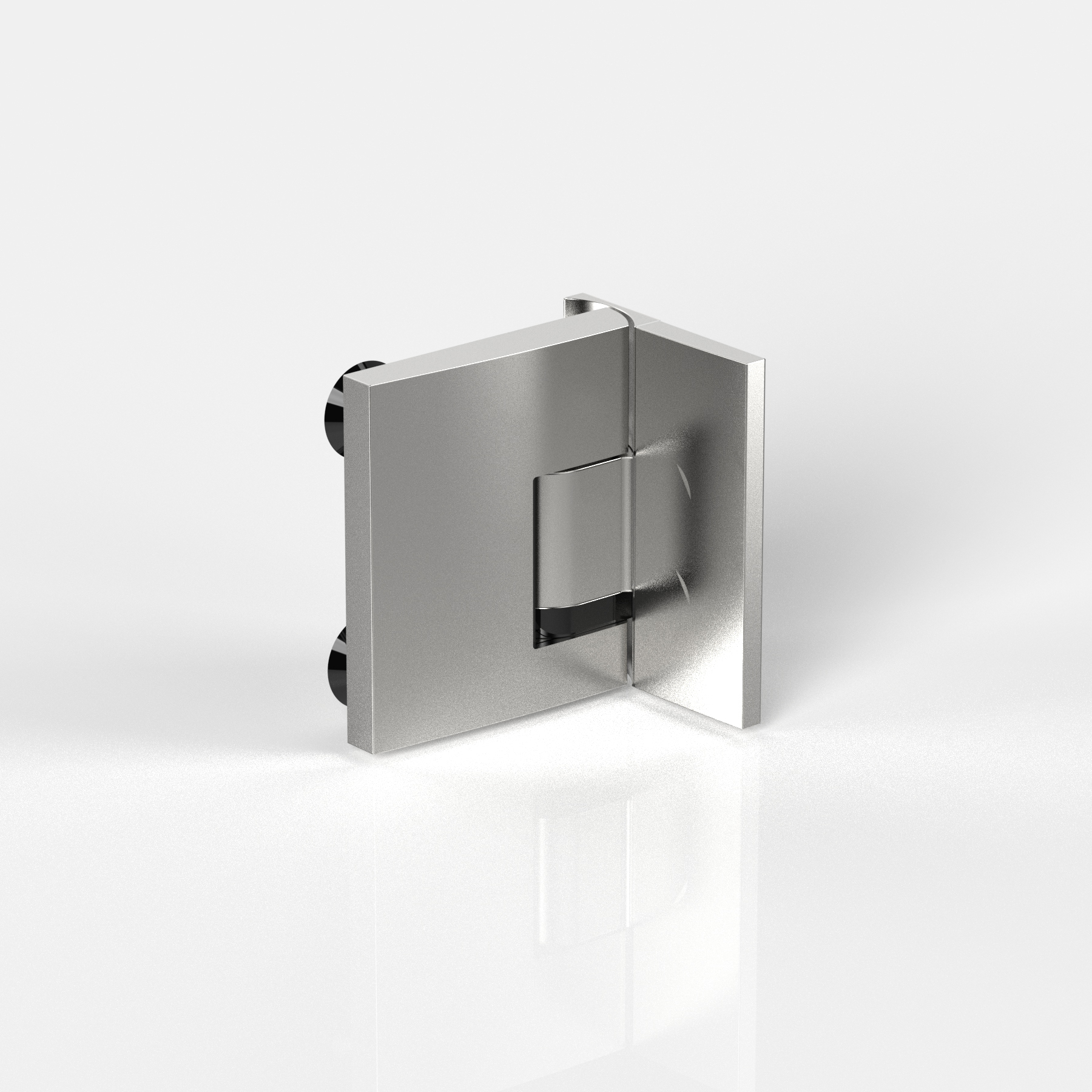 Hebe-Senk-Pendeltürband, flächenbündig, Glas-Wand 90°