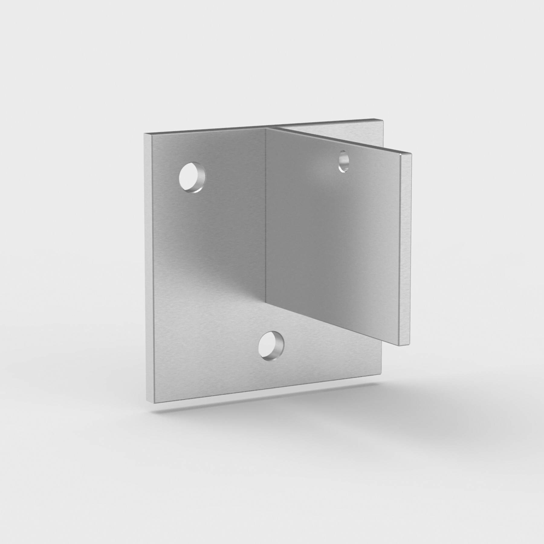 Wandhalter unten, 120x120mm