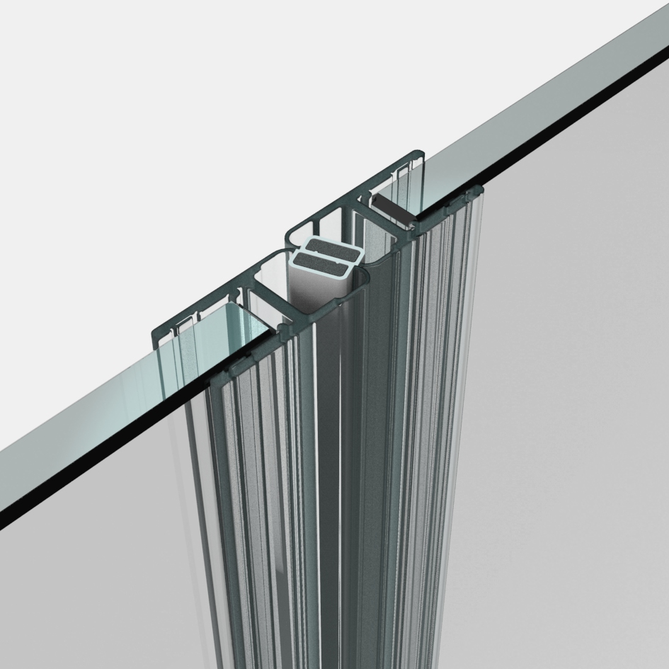 Magnetschienenset, 180° (2X135°), 6/8mm