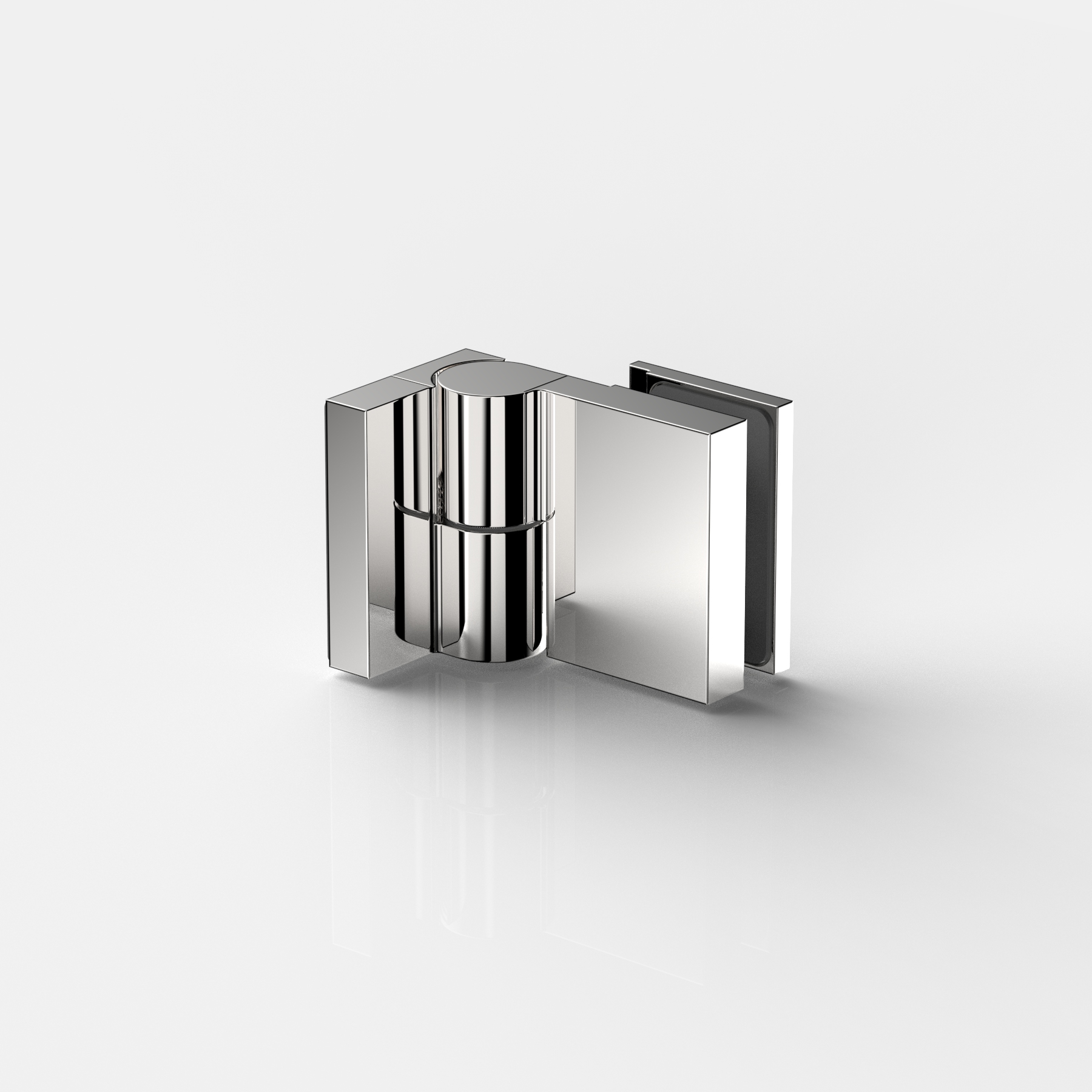 Hebe-Senk-Anschlagtürband, Glas-Wand90°