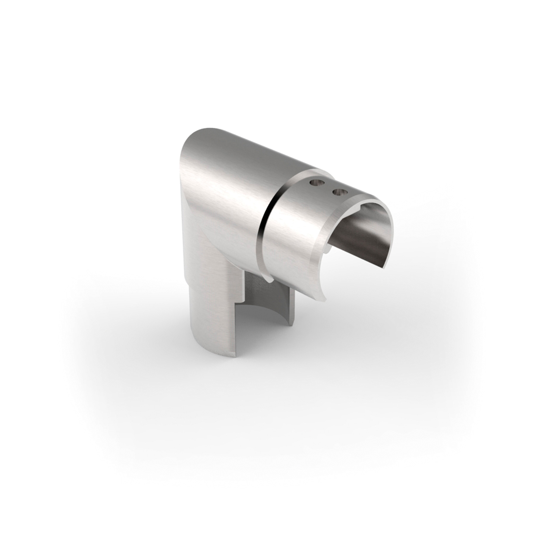 Nutrohrverbinder 90°, Vertikal, ø42,4