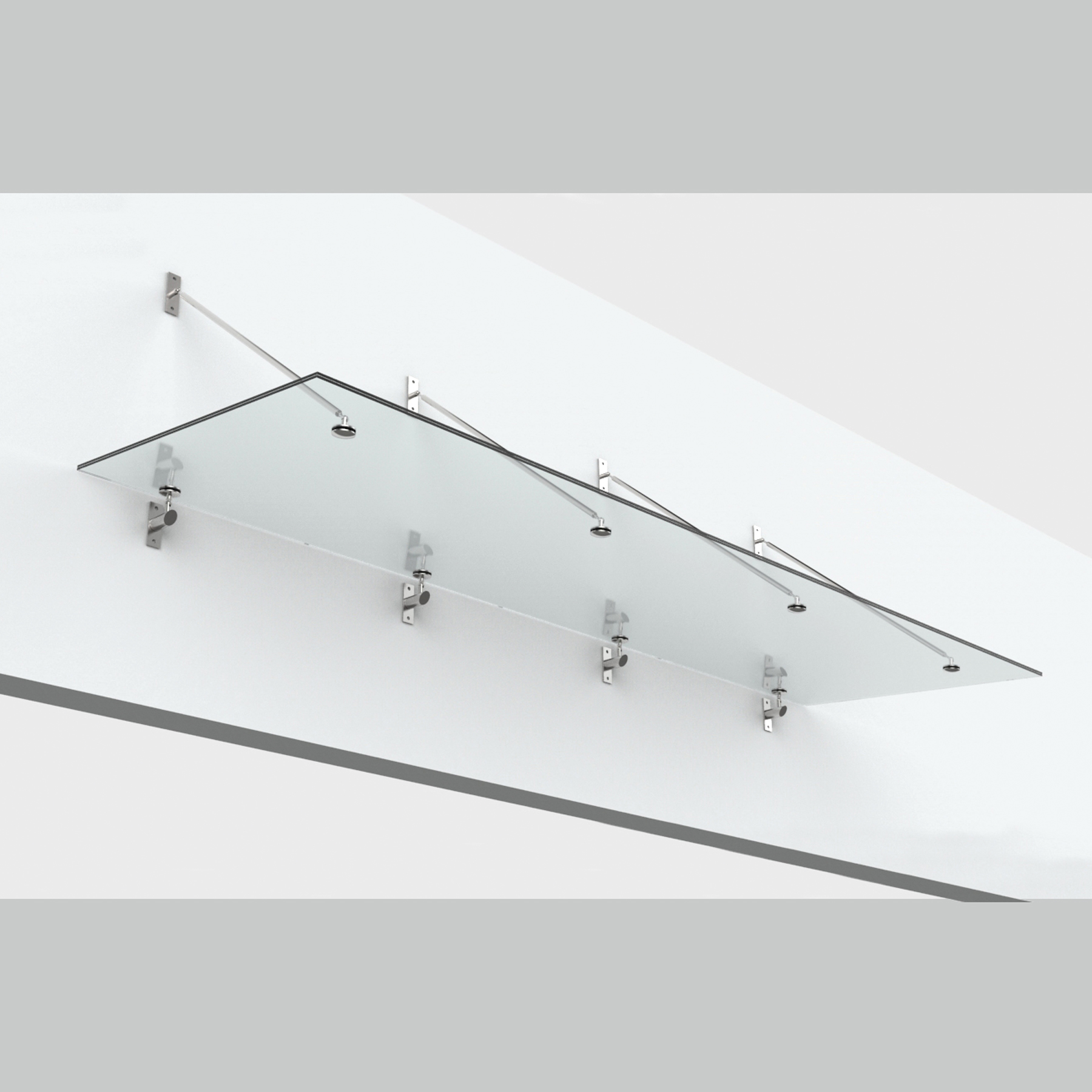 Vordachset Z-05, 4 Zugstangen, 17,52mm