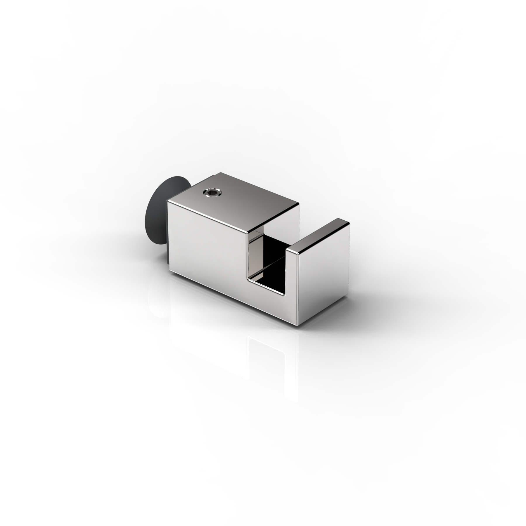 Handtuchhalter, flächenbündig, Verschraubung oben