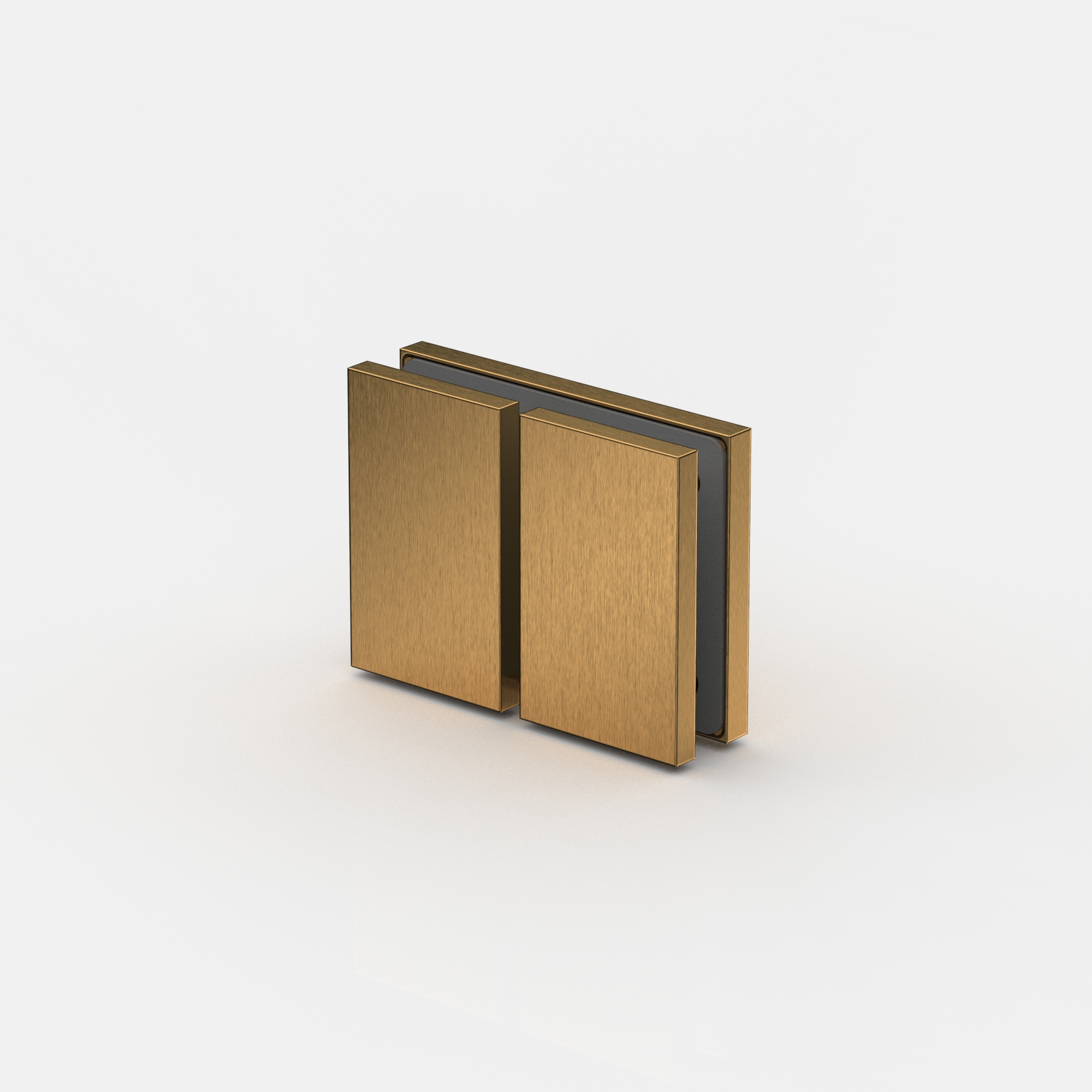 Längsverbinder Glas-Glas 180°