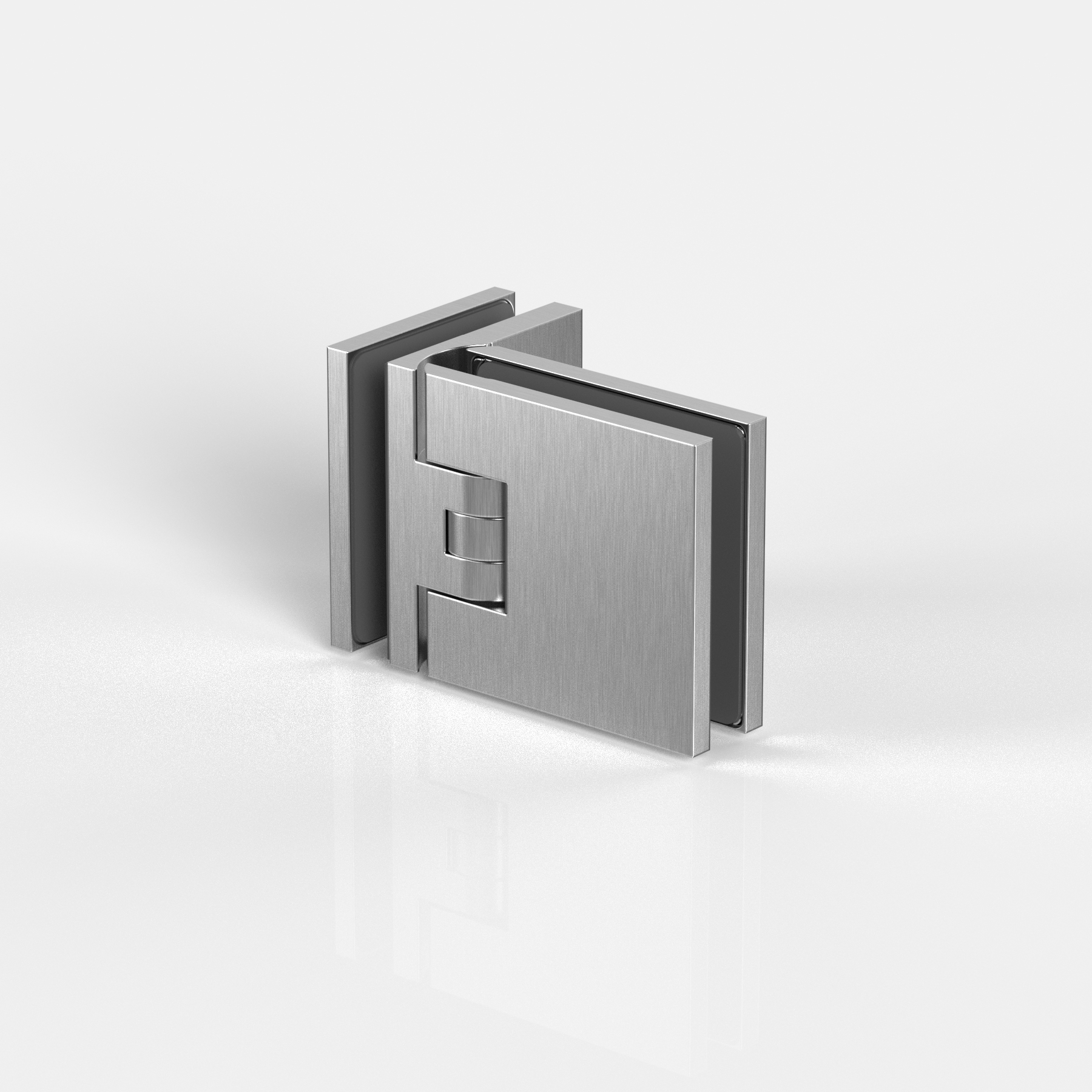 Pendeltürband Glas-Glas 90°