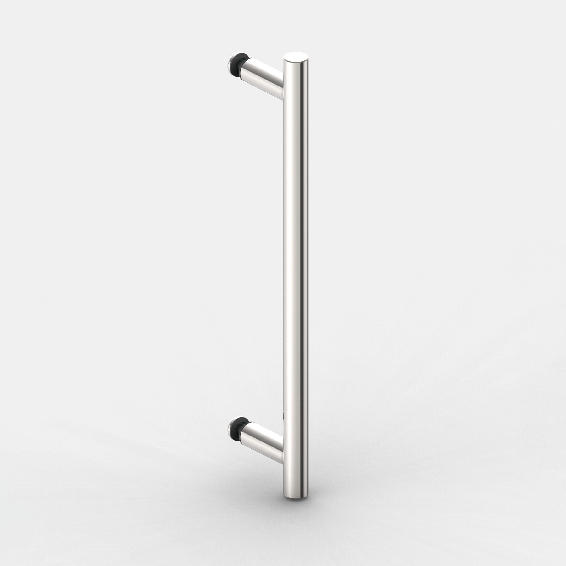 Door handle single sided, with handle piece