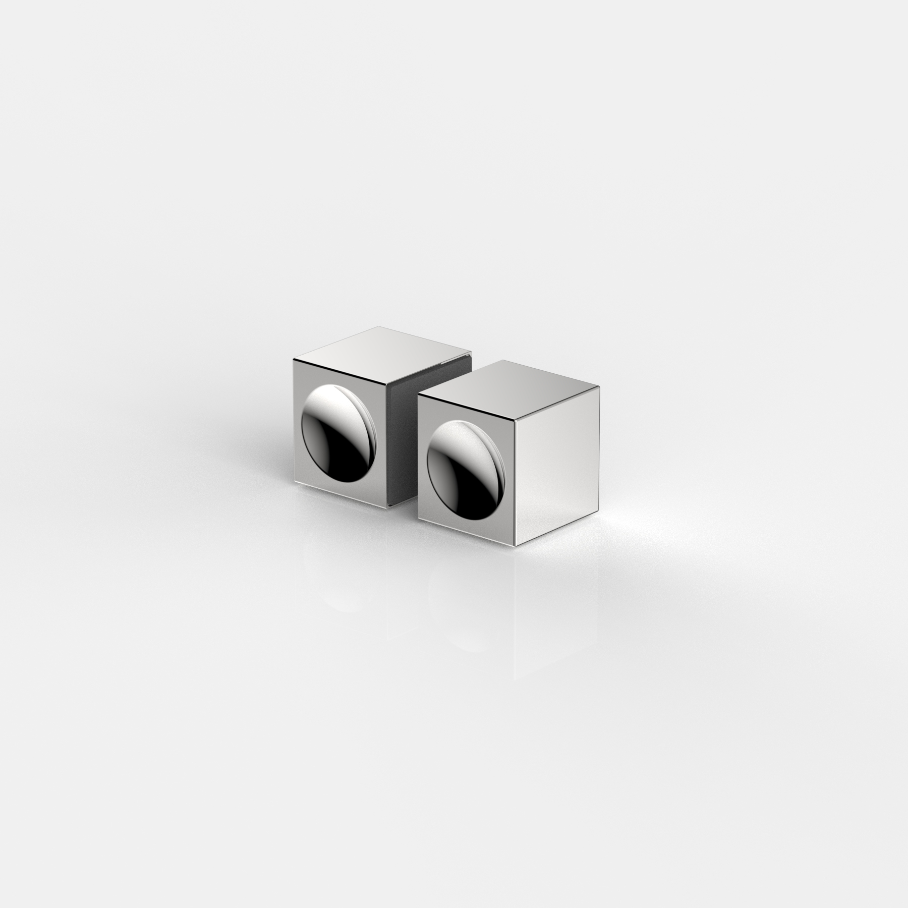 Türgriff, 2-seitig 32x32mm