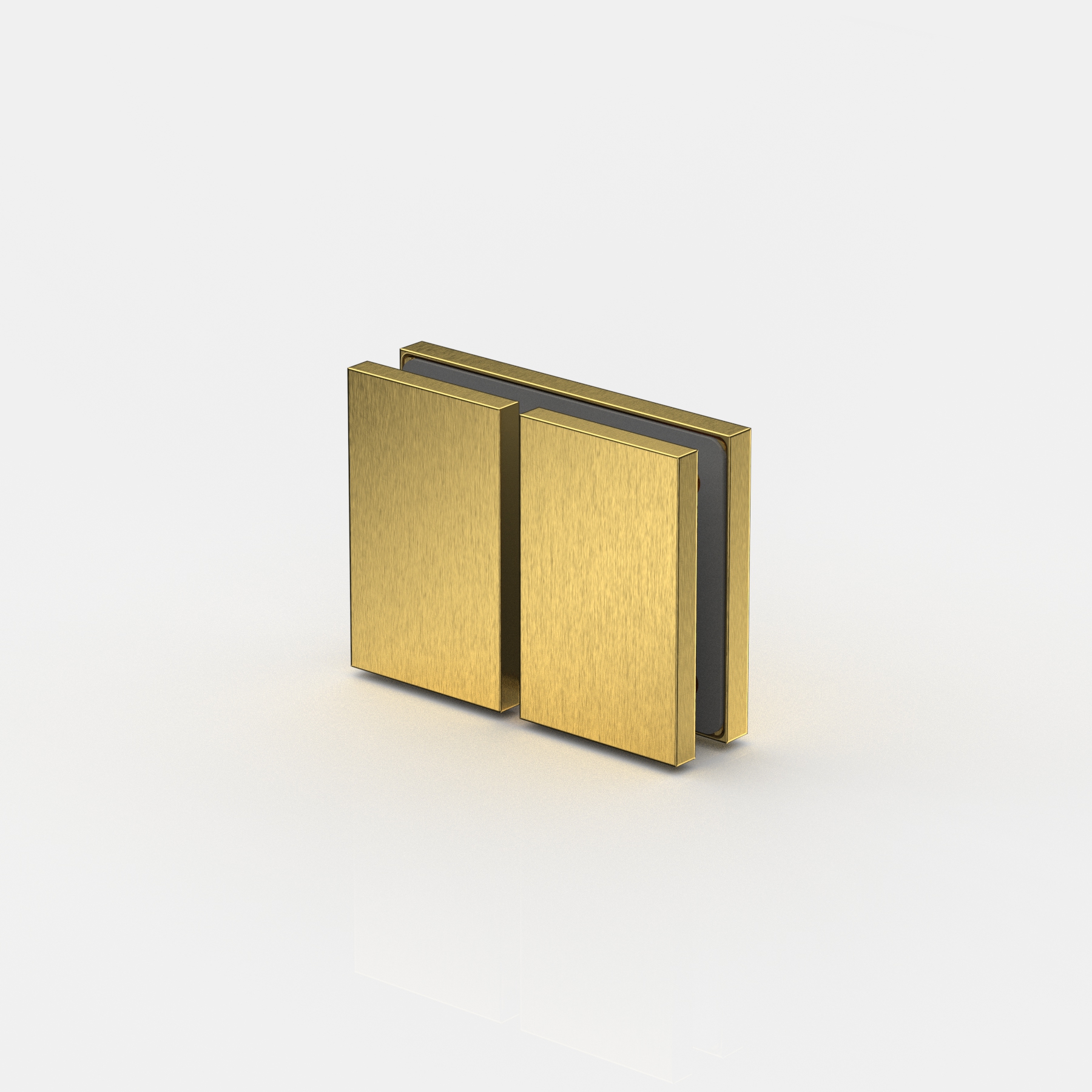 Längsverbinder Glas-Glas 180°