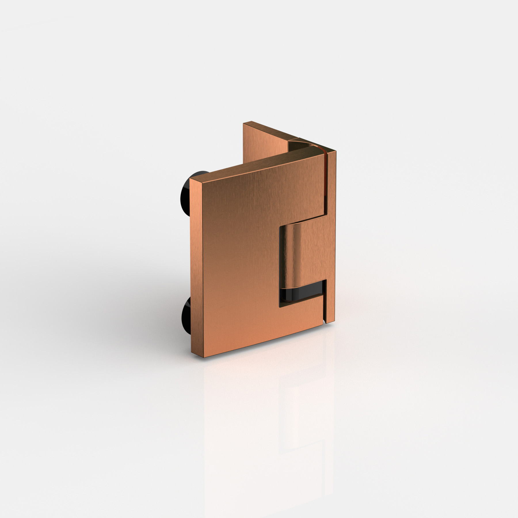 Pavone – shower swing door hinge glass-wall 90°