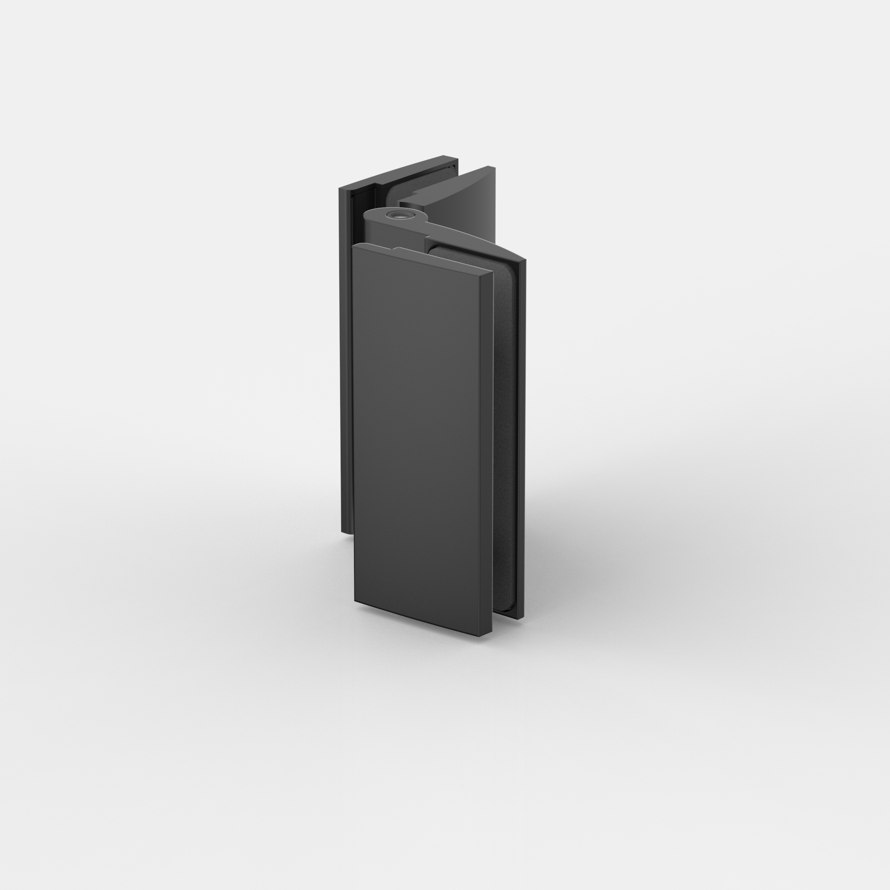 Anschlagtürband Glas-Glas 90°