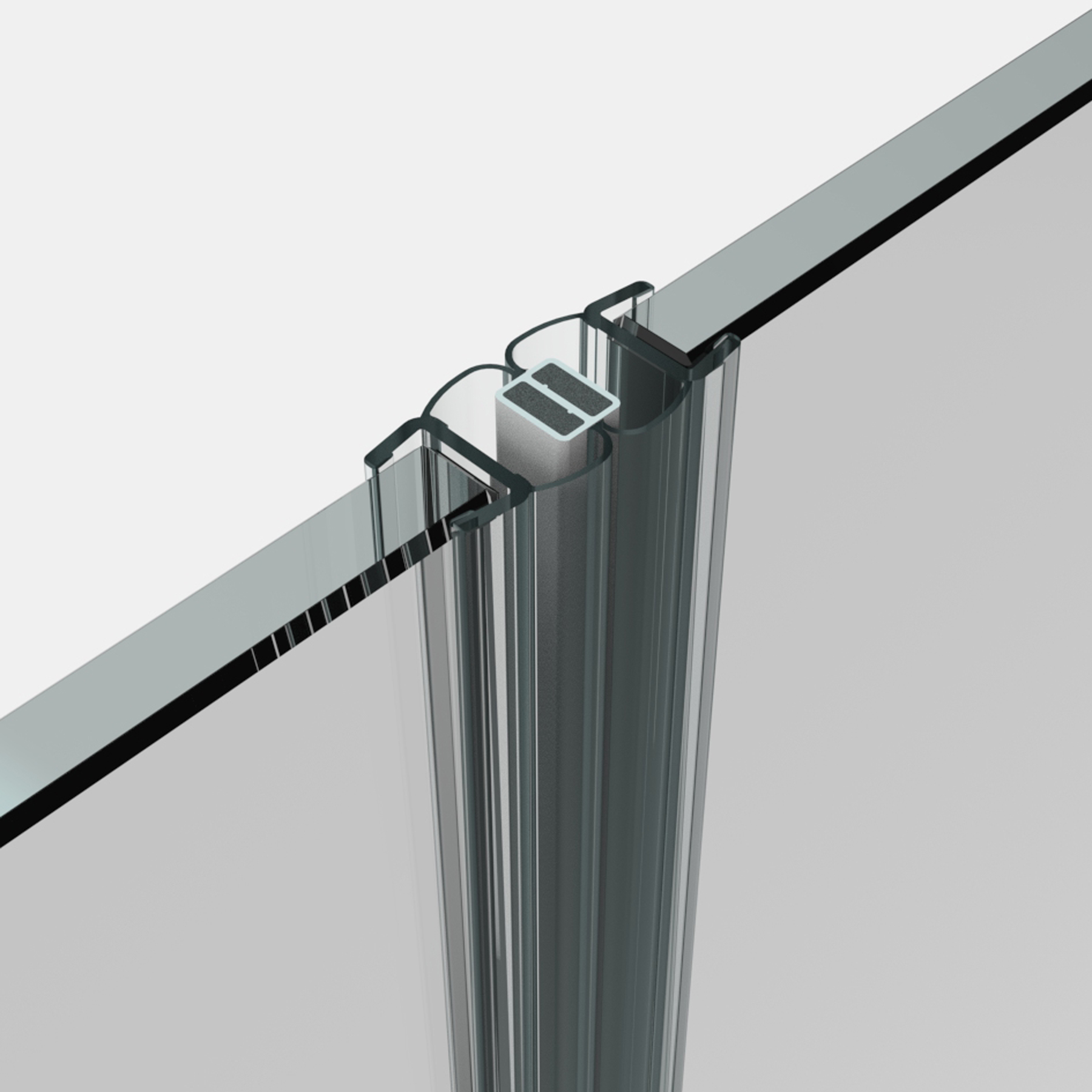 Magnetschienenset für 180° (2X180°)