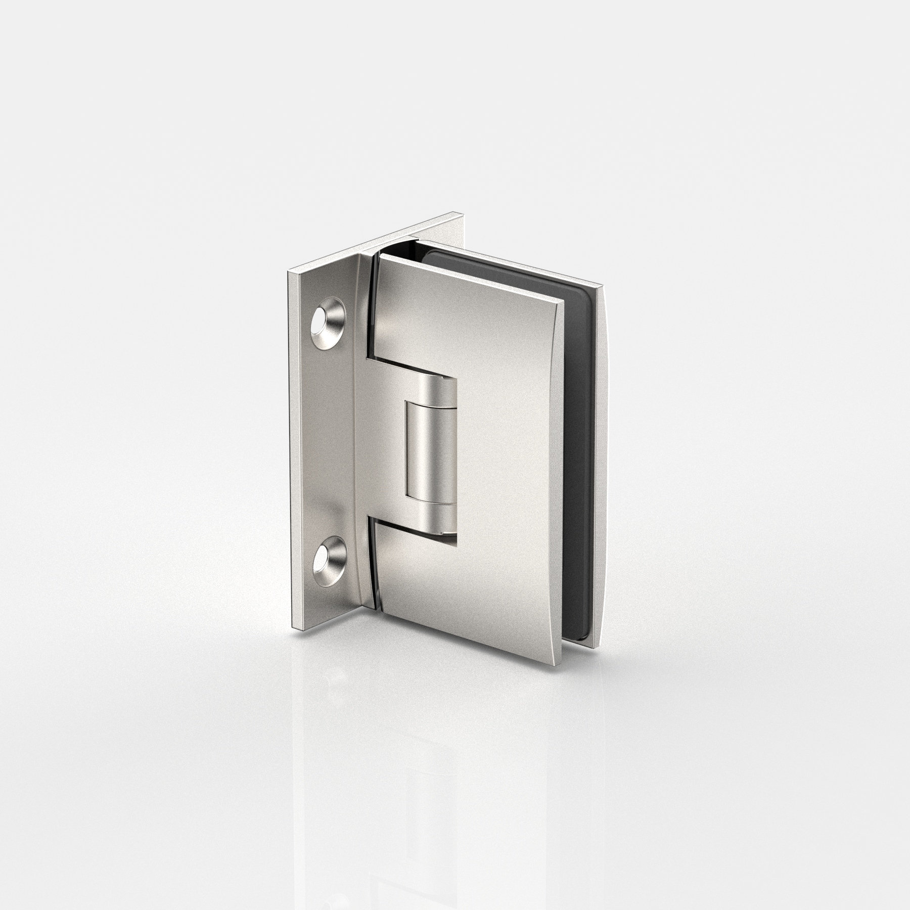 Pendeltürband Glas-Wand 90°