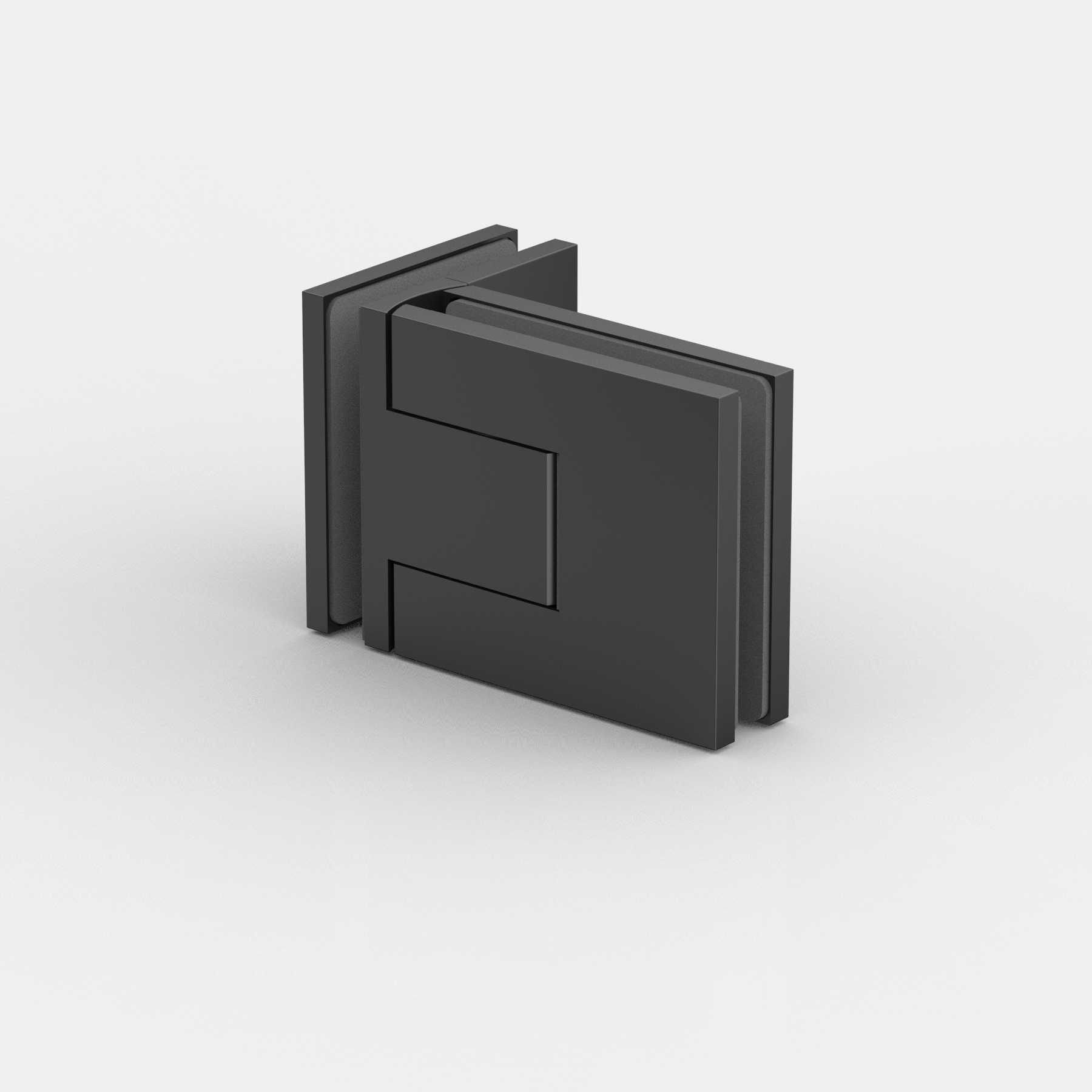 Pendeltürband Glas-Glas 90°