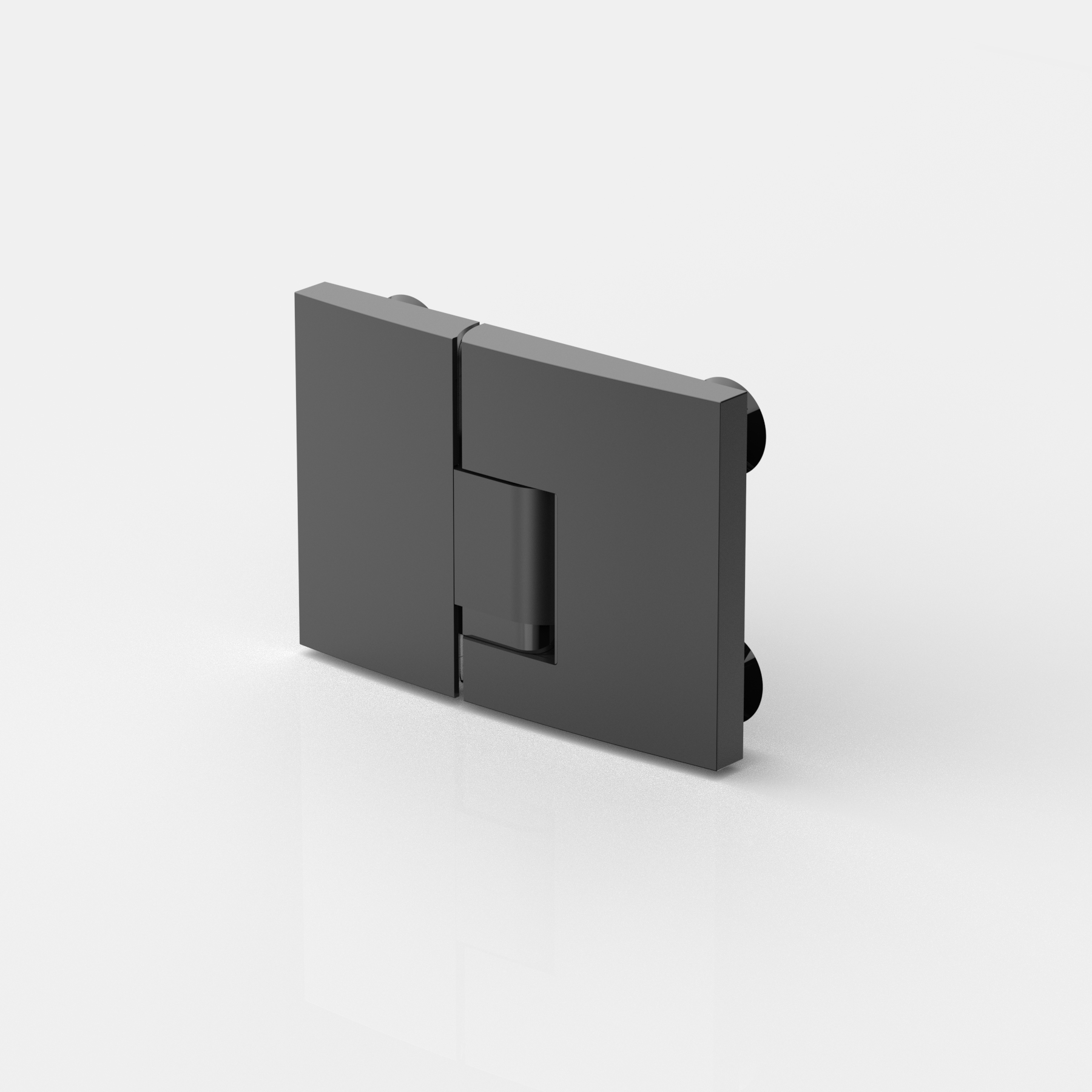 Hebe-Senk-Pendeltürband, flächenbündig, Glas-Glas 180°