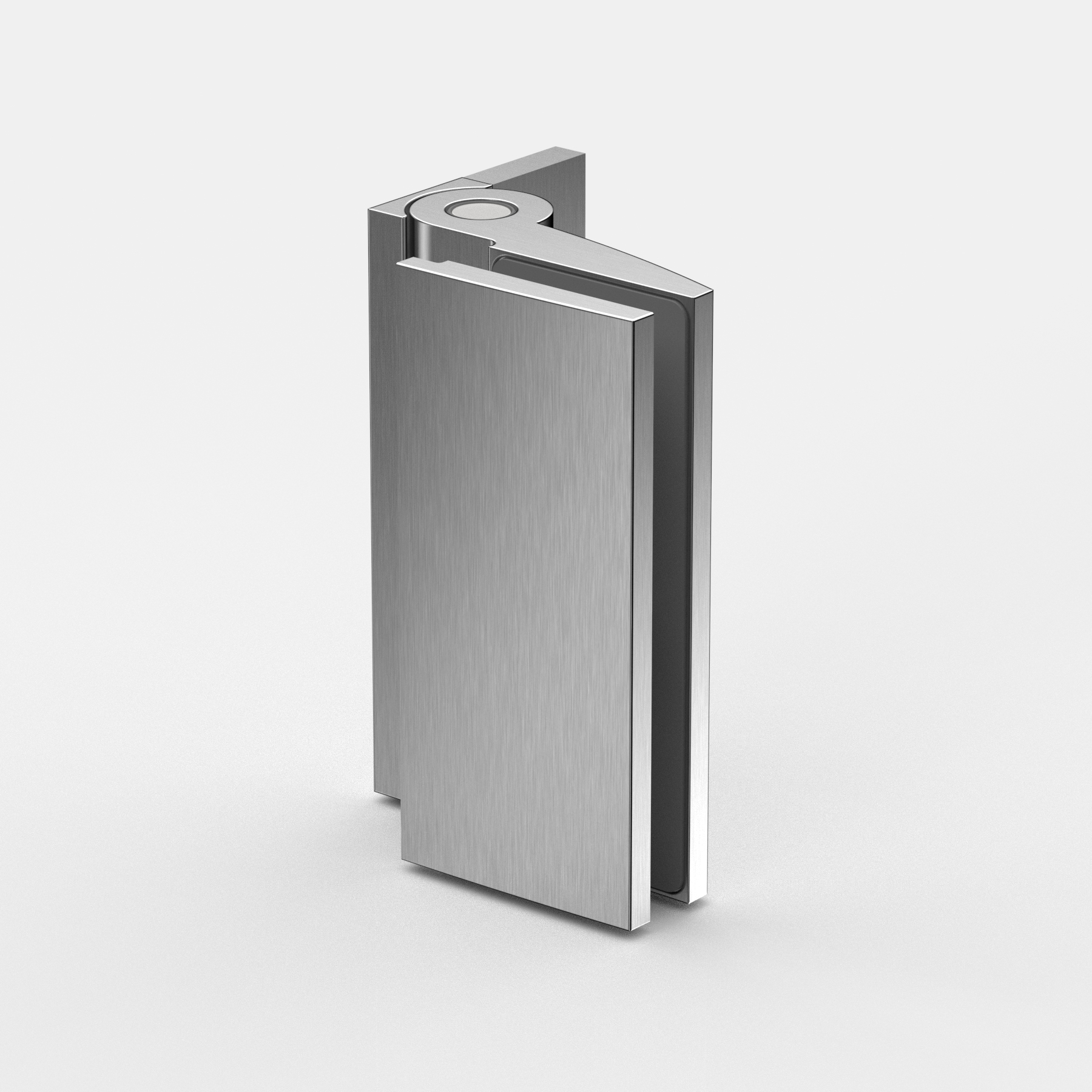 Anschlagtürband Glas-Wand 90°