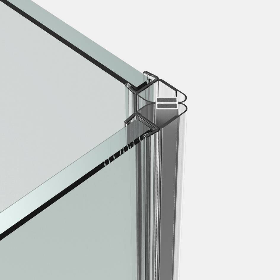 Magnetschienenset F.90°(2X45°)