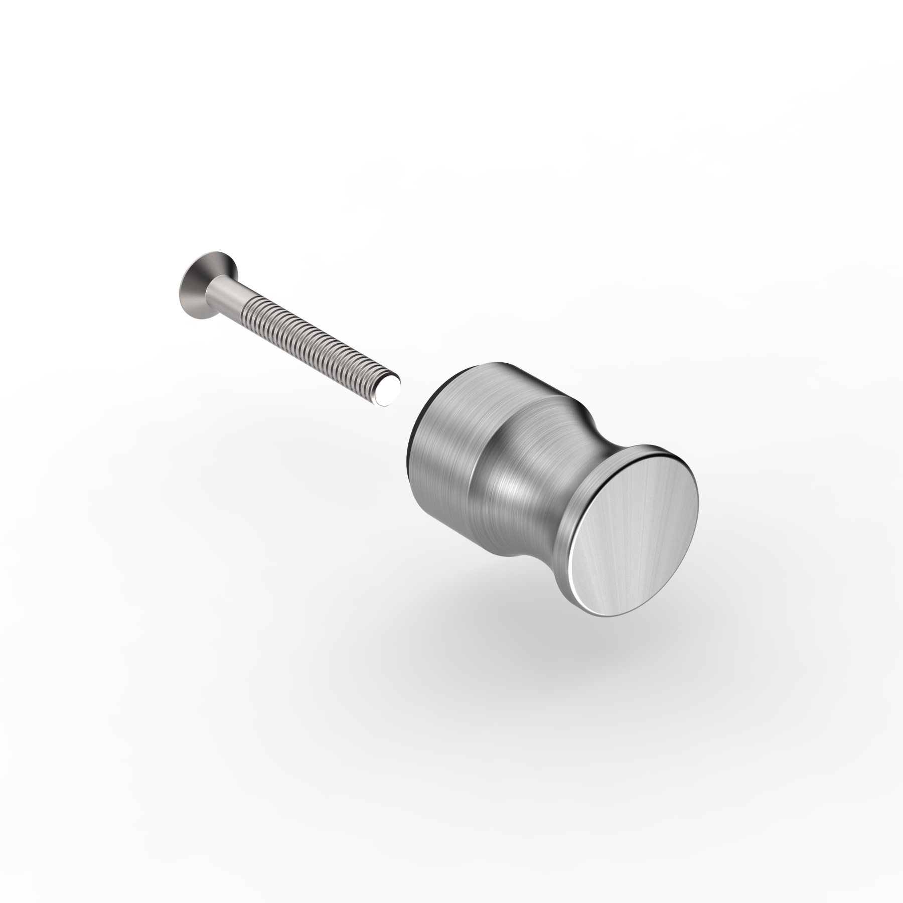 Griffstück zu Handtuchhalter, rund