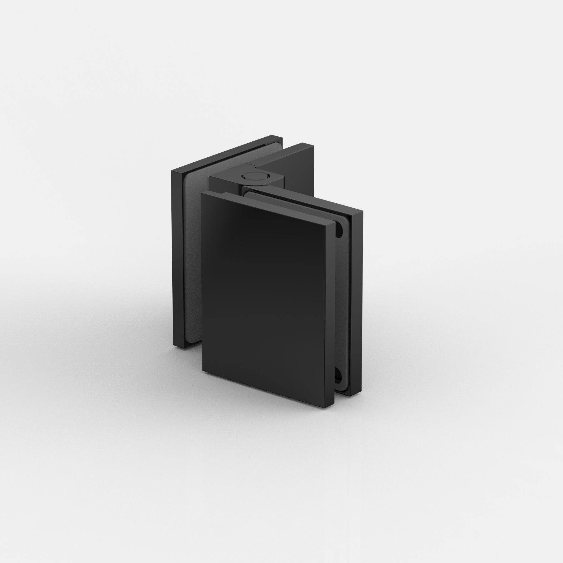 Anschlagtürband Glas-Glas 90°