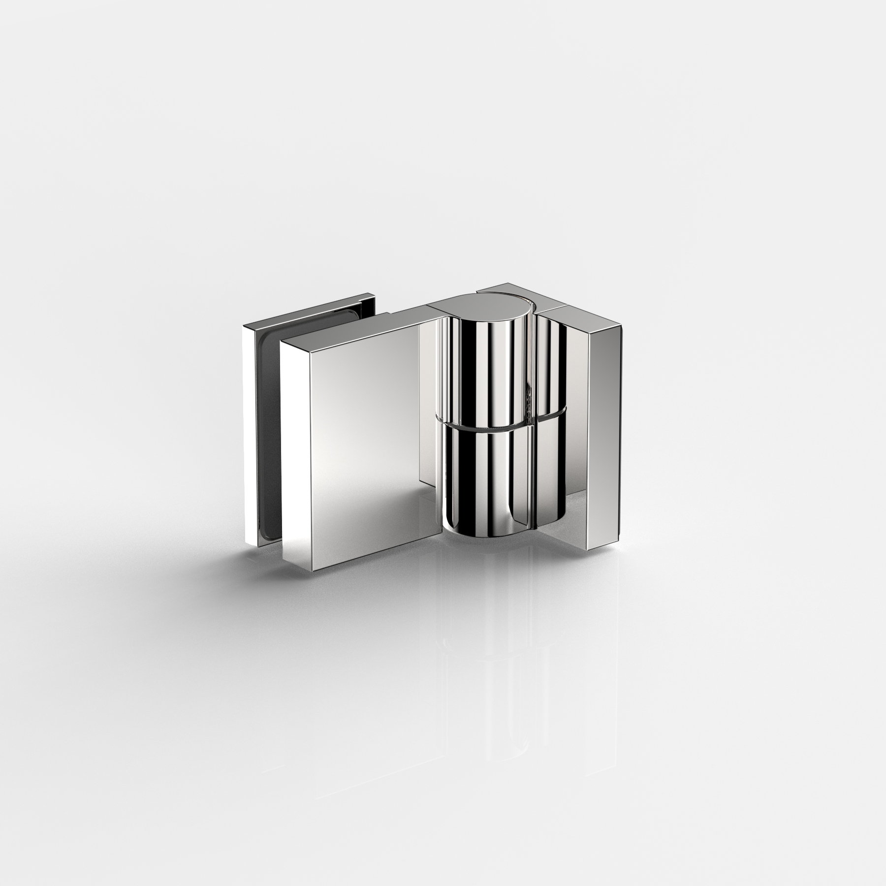 Hebe-Senk-Anschlagtürband, Glas-Wand90°