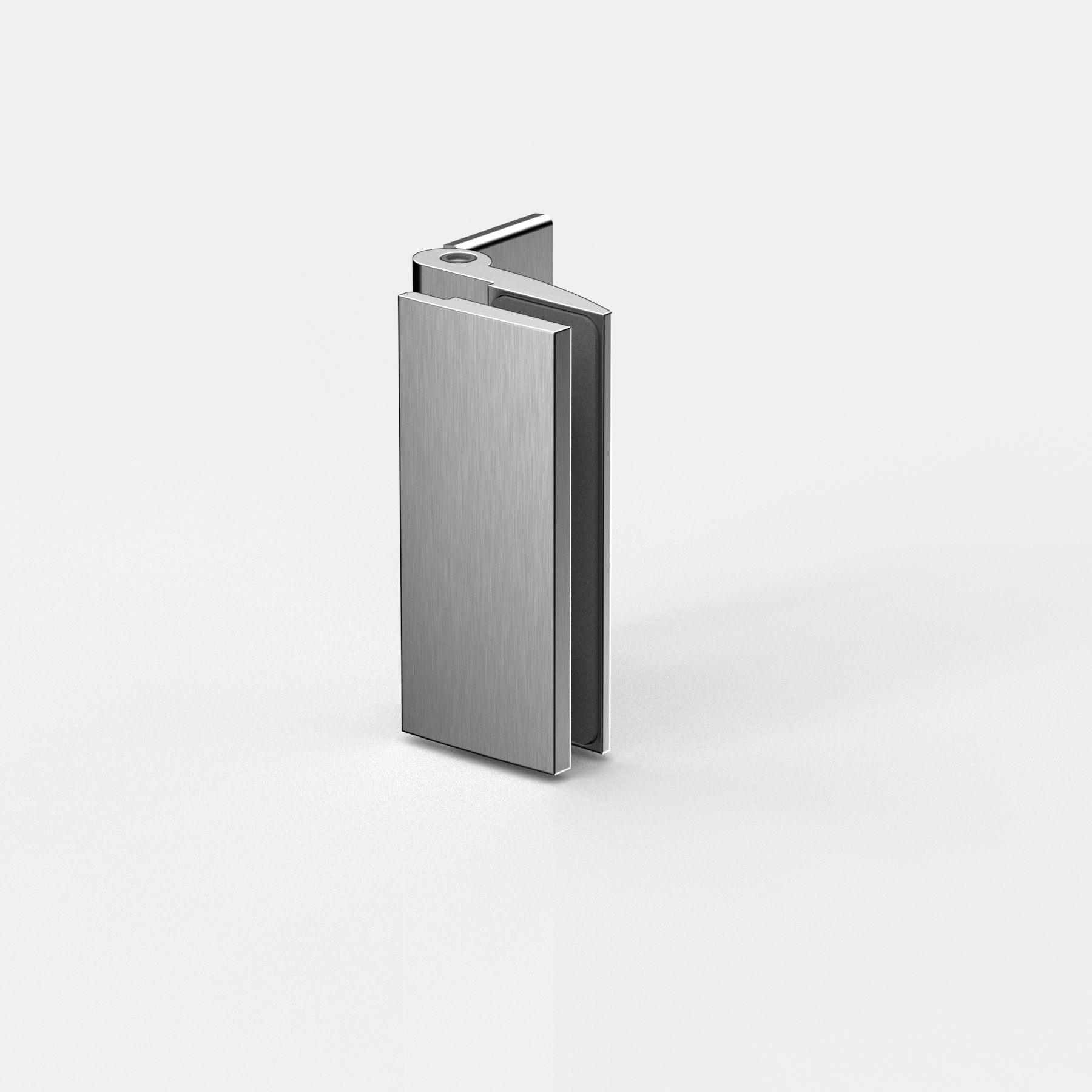 Anschlagtürband Glas-Wand 90°