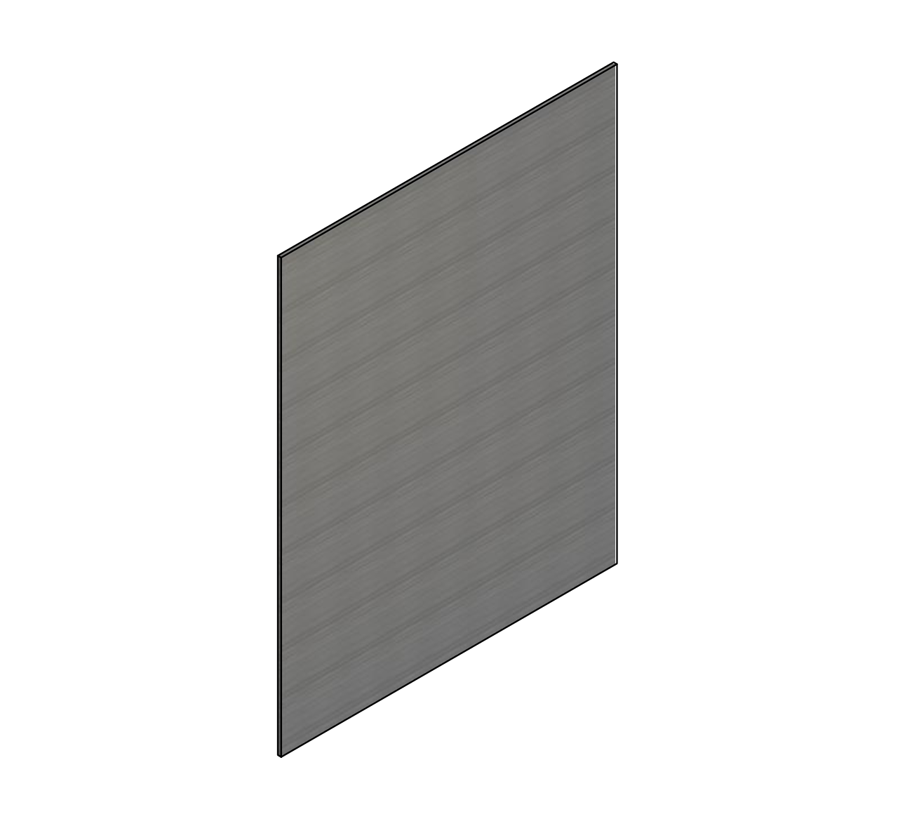 Zwischenlage, Glasmontage, 90 x 70 x 0,8 mm