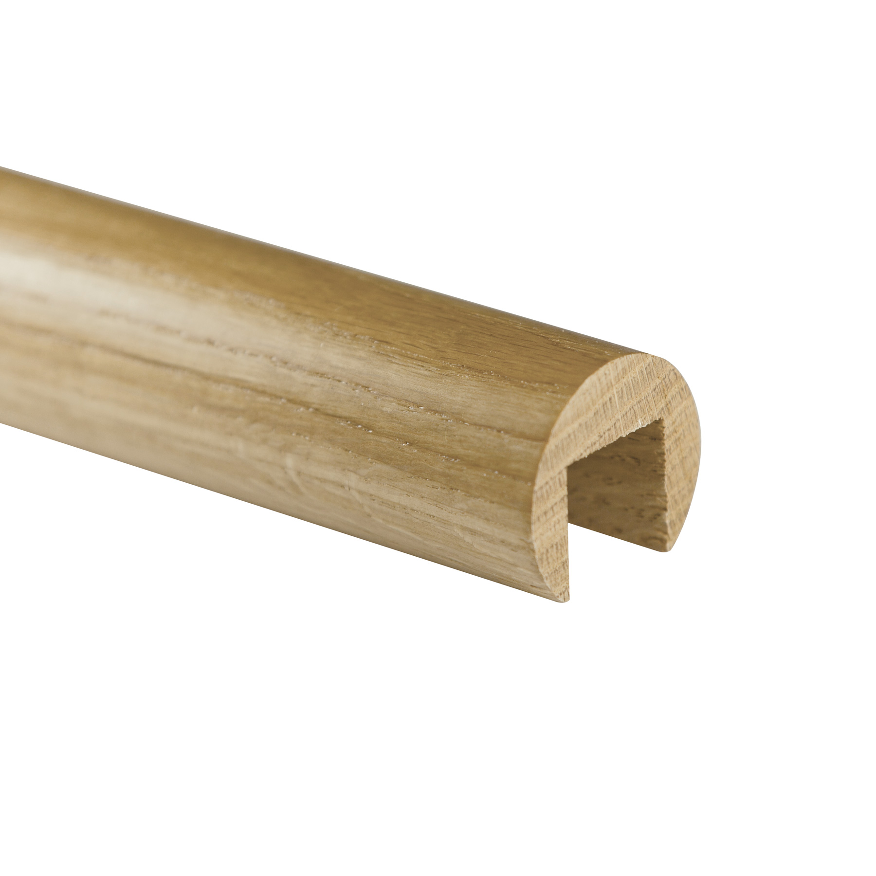 Holzhandlauf genutet, ø42mm, l=2,5m