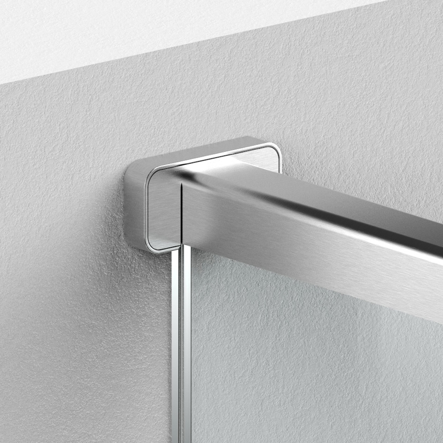 Wandanbindung für U-Profil, 30x27x3 mm