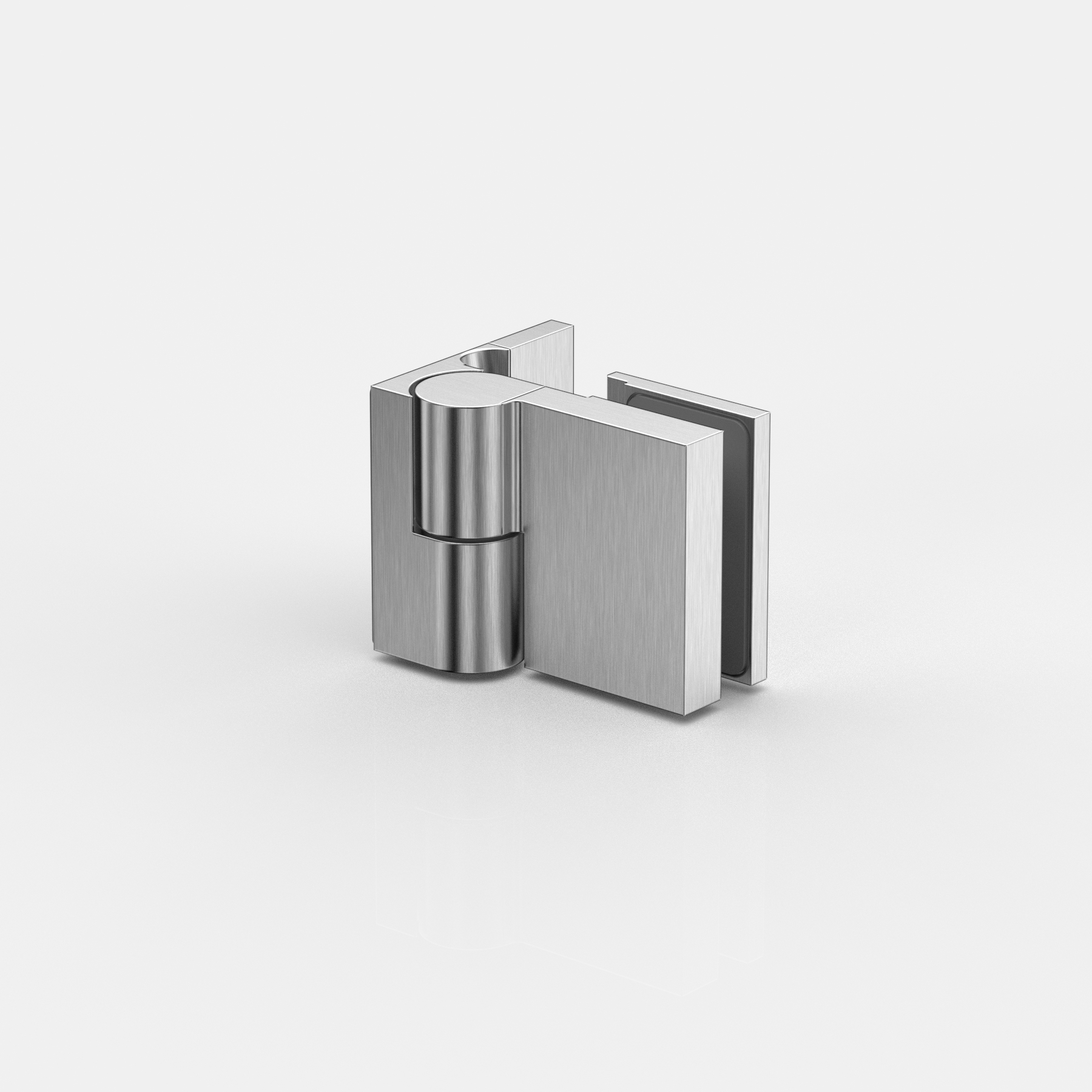 Hebe-Senk-Anschlagtürband, Glas-Wand90°