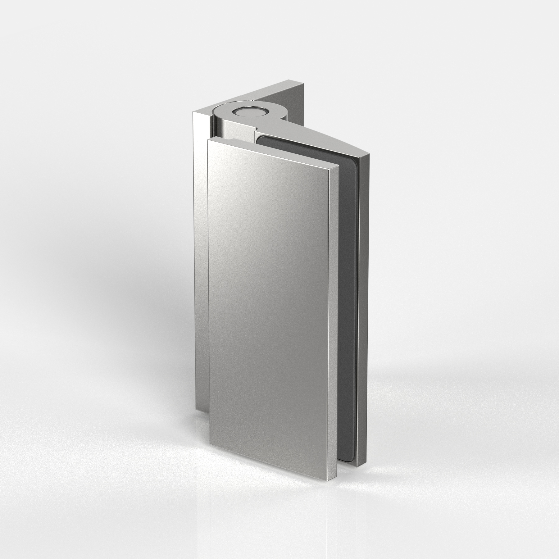 Anschlagtürband Glas-Wand 90°