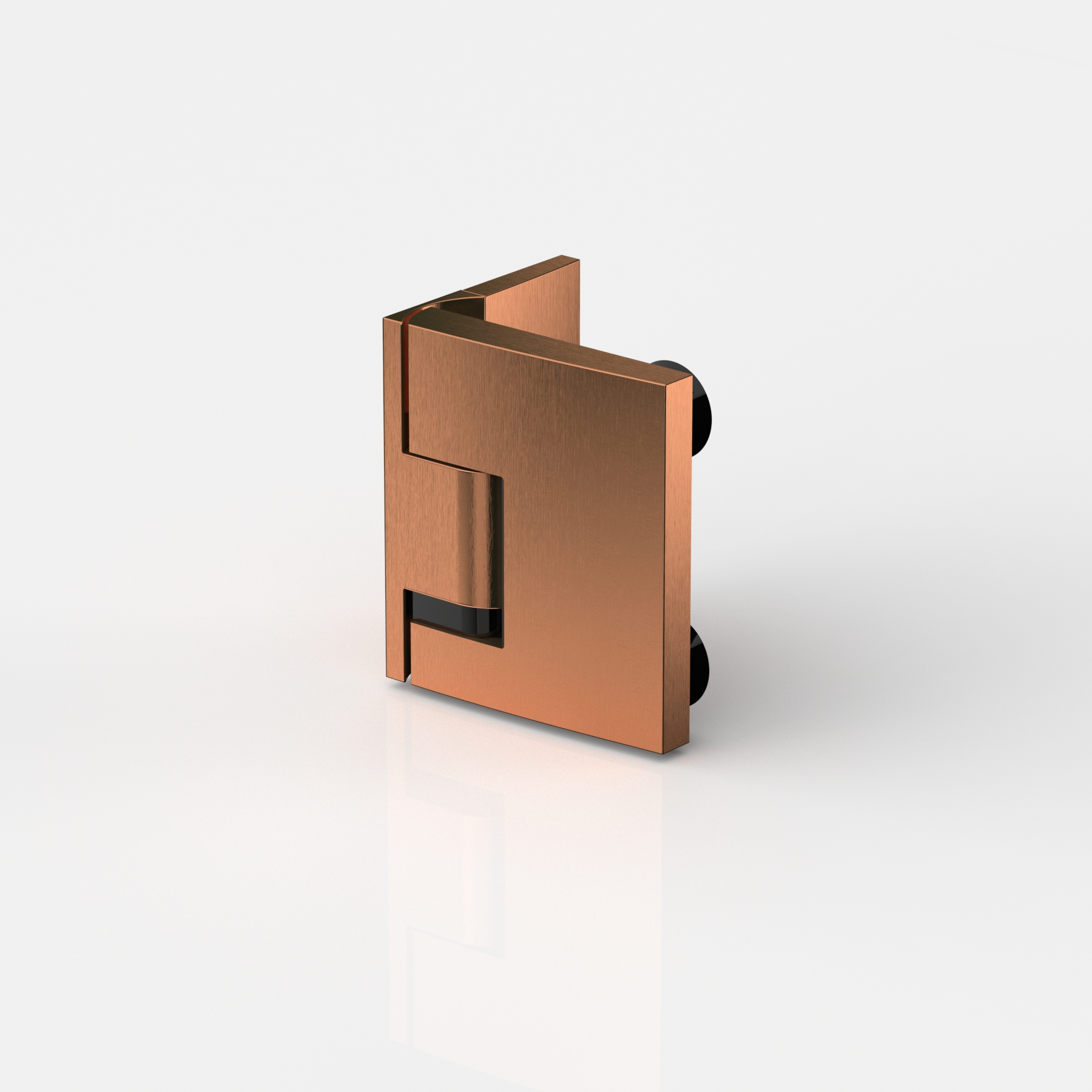 Pavone – shower swing door hinge glass-wall 90°