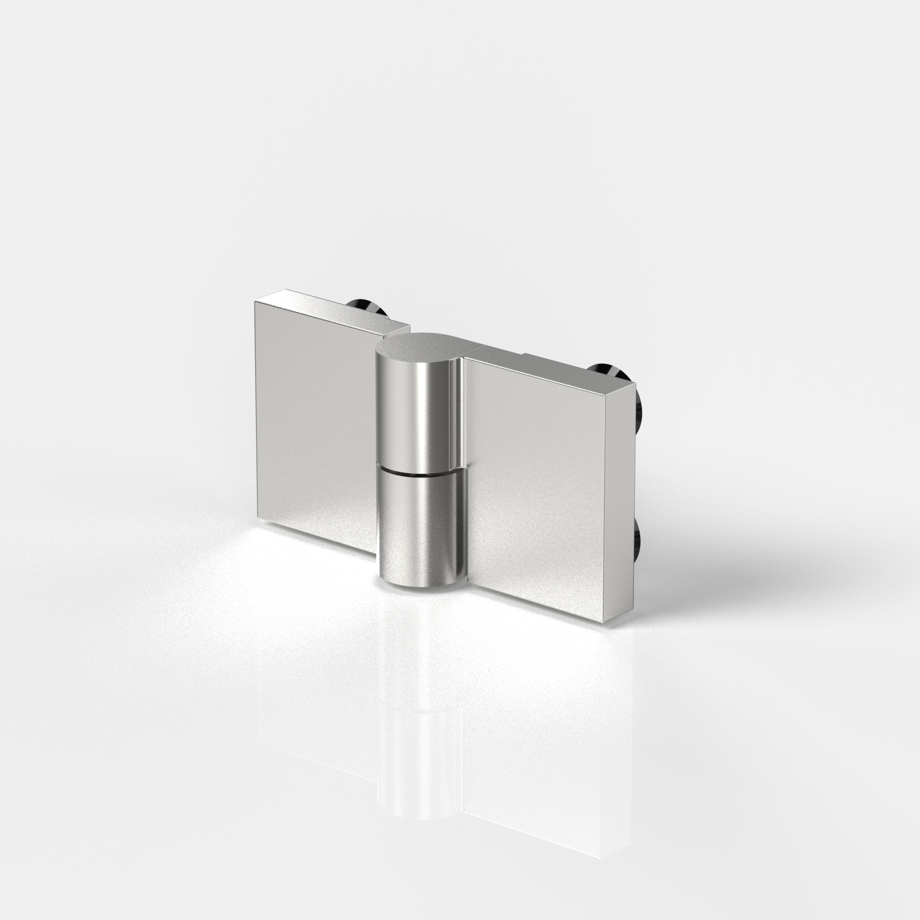 Hebe-Senk-Anschlagtürband, Glas-Glas180°