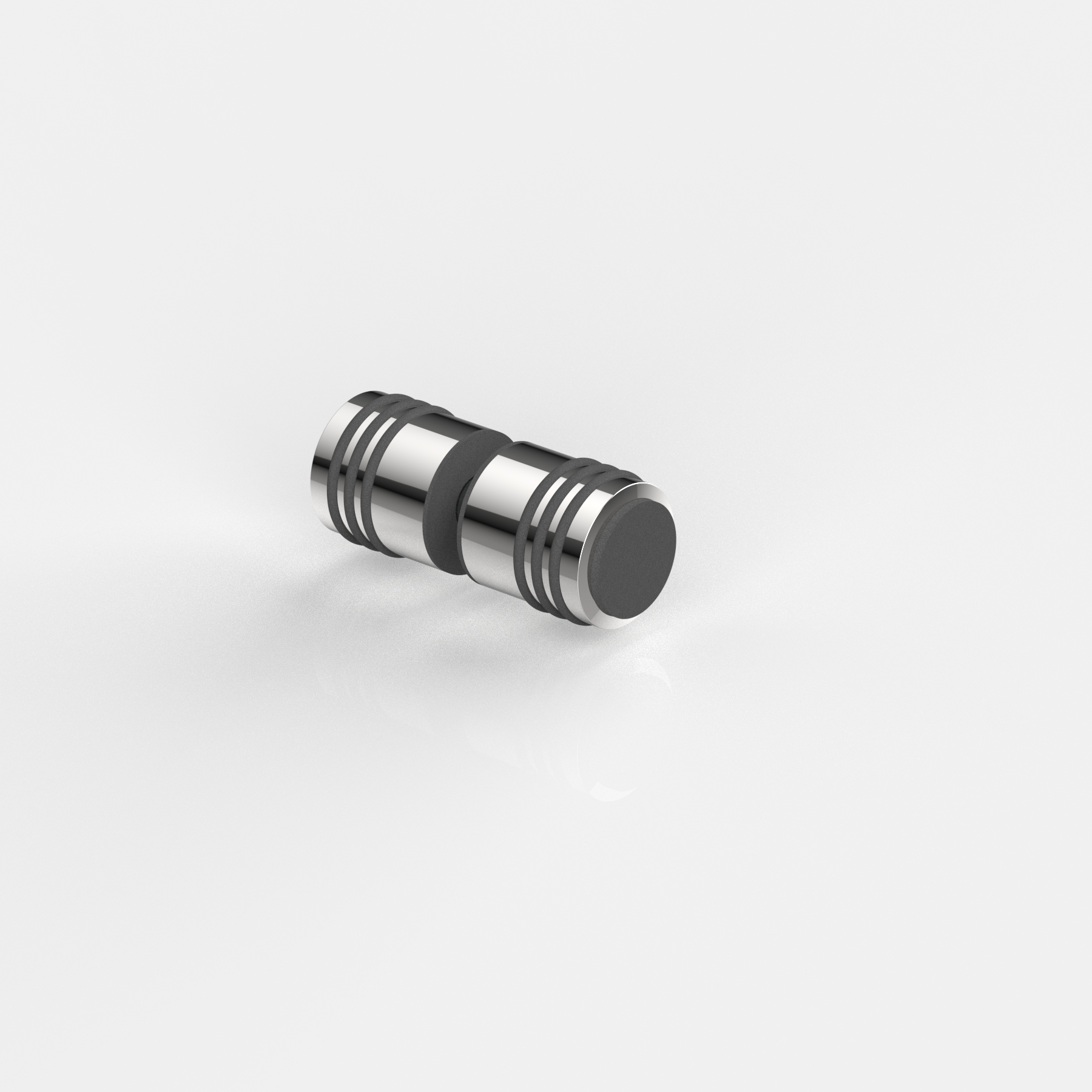 Türgriff, 2-seitig Ø30mm, Puffer