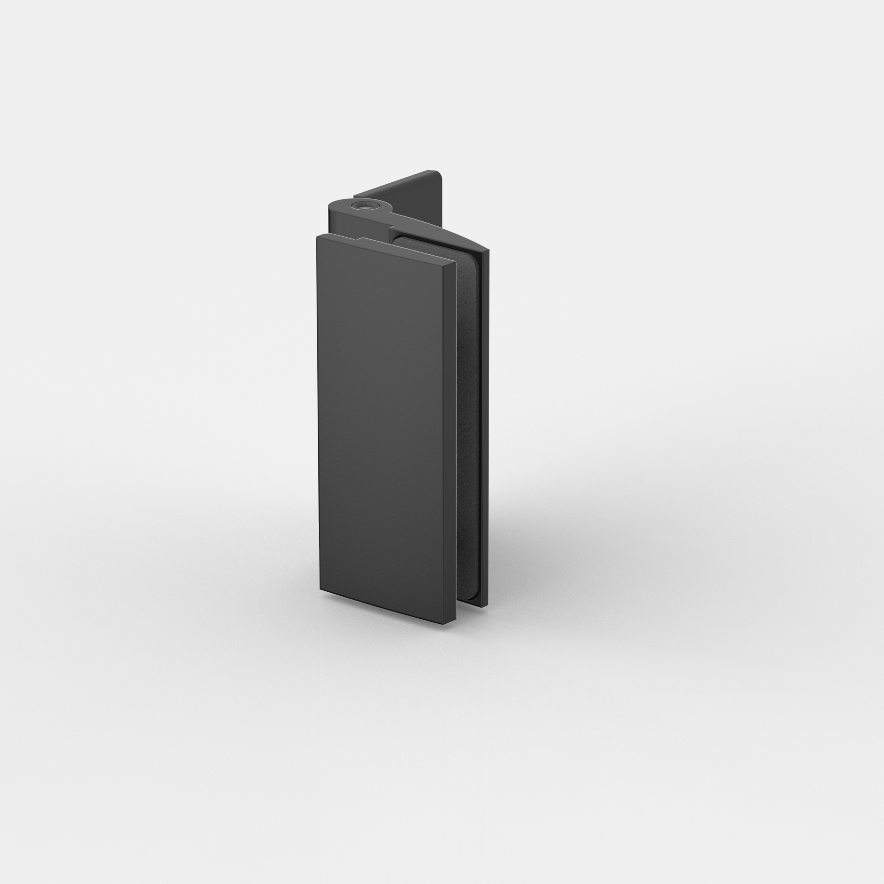 Anschlagtürband Glas-Wand 90°