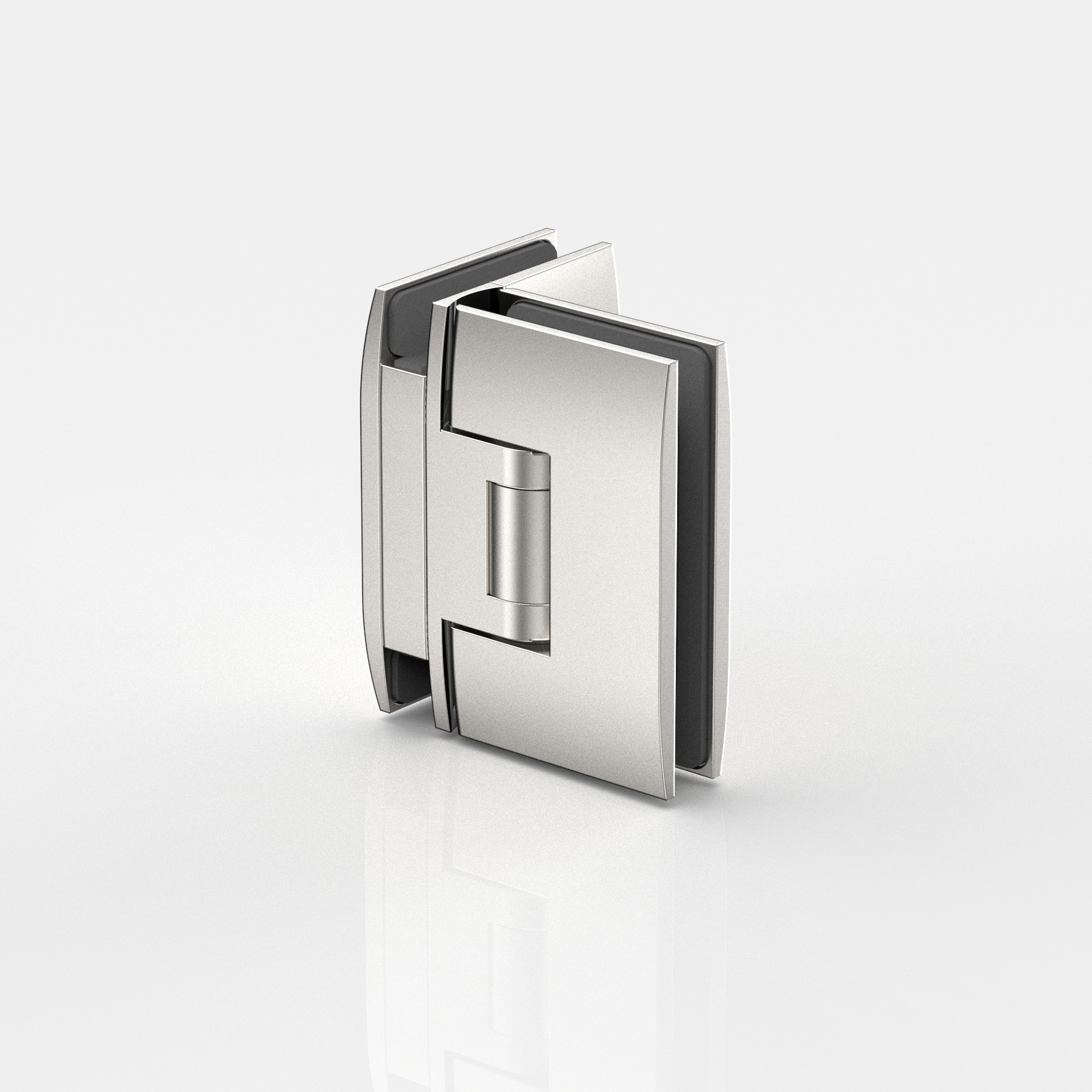 Pendeltürband Glas-Glas 90°