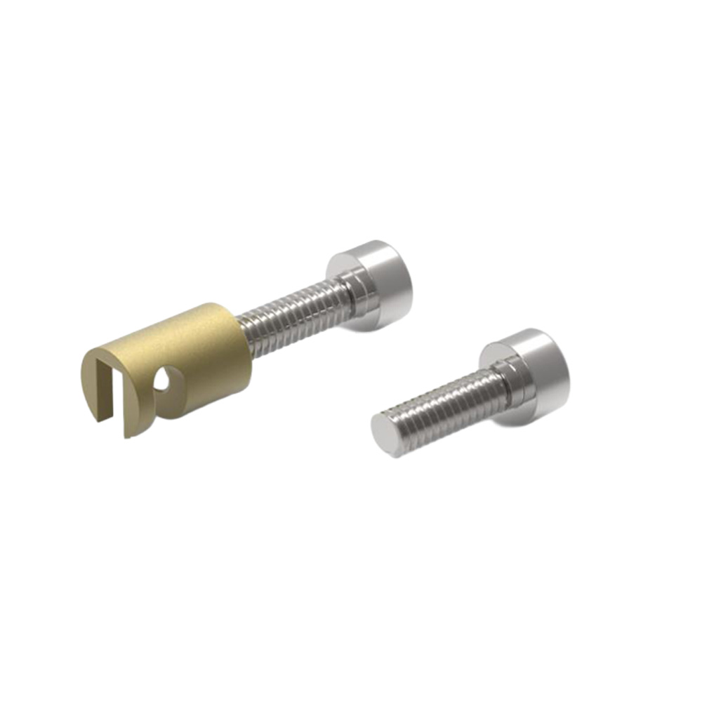 Federadapterset, 2 x Federadapter + 2 x 2 Schrauben