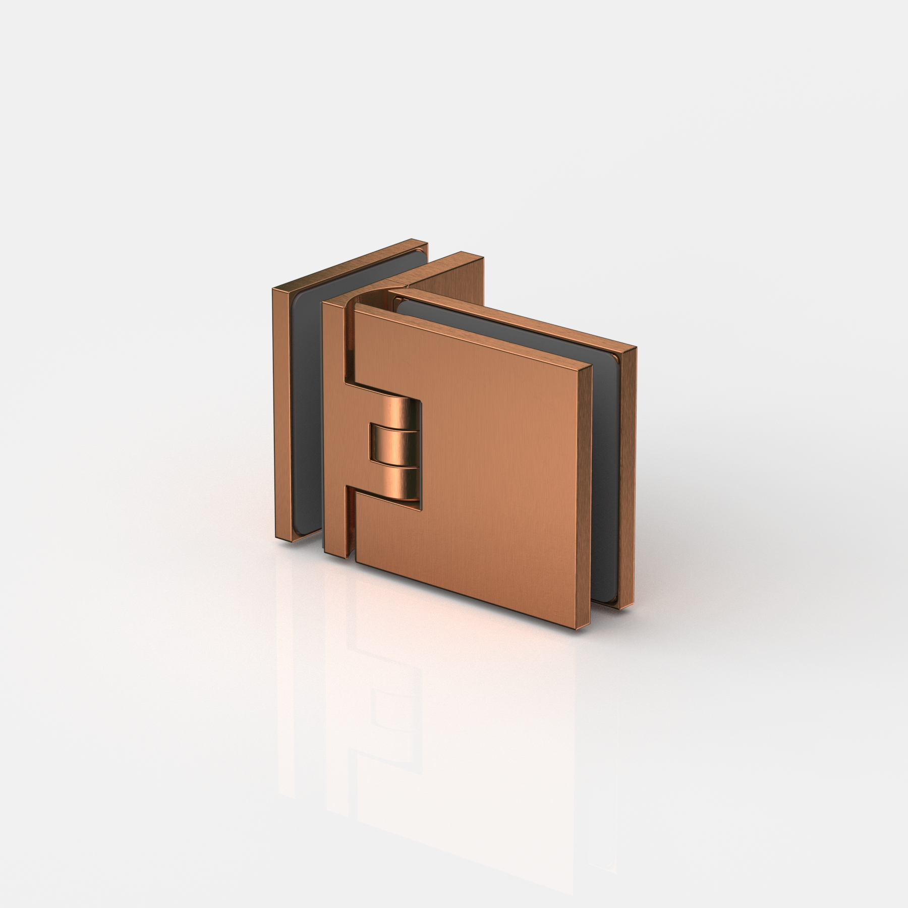 Pendeltürband Glas-Glas 90°