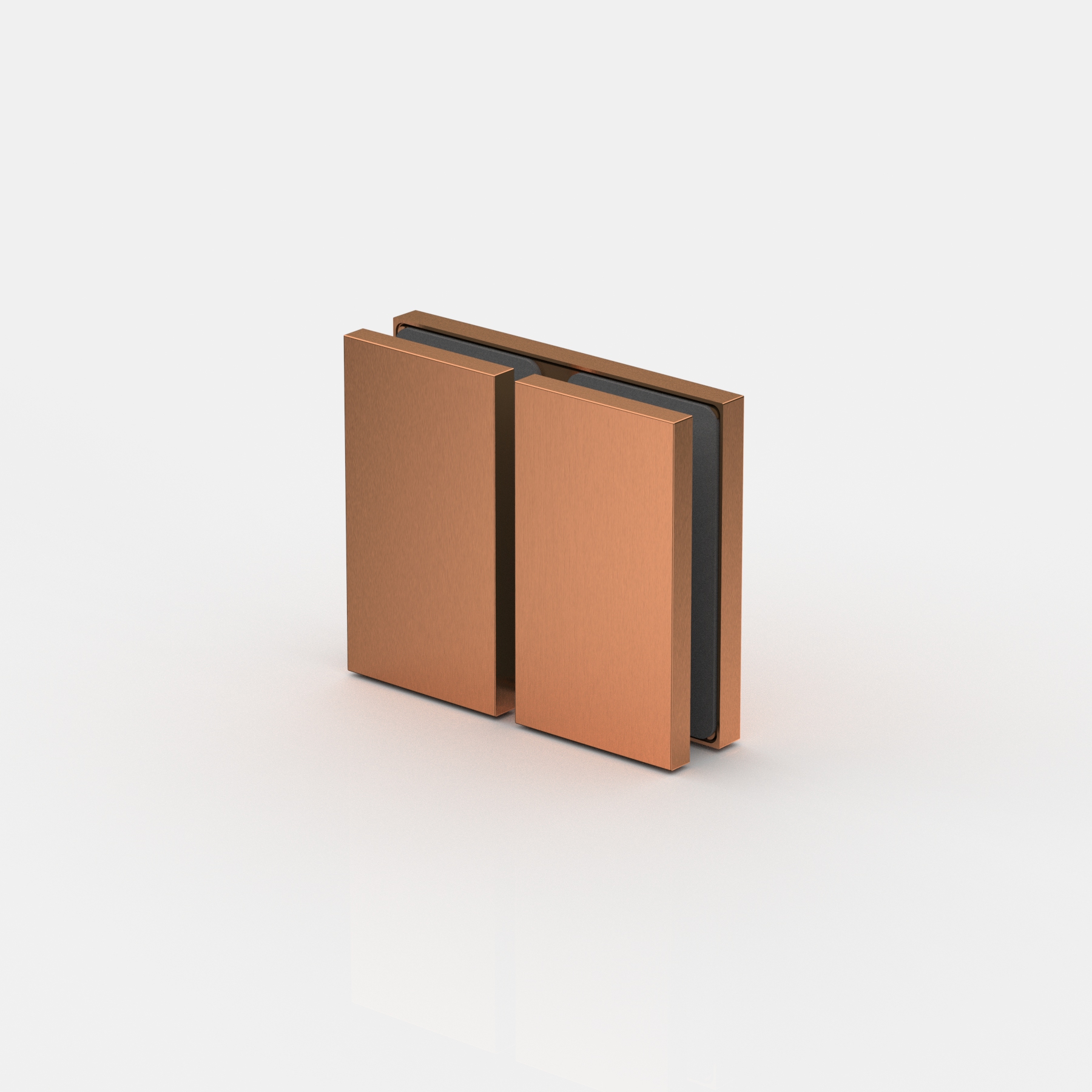 Längsverbinder Glas-Glas 180°